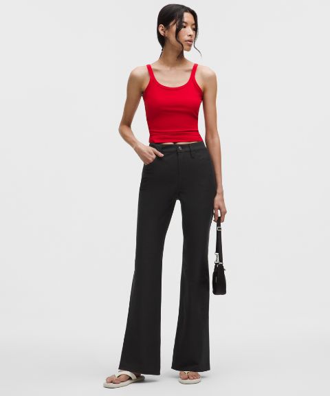Женские брюки Lululemon EasyFive High-Rise Subtle-Flare