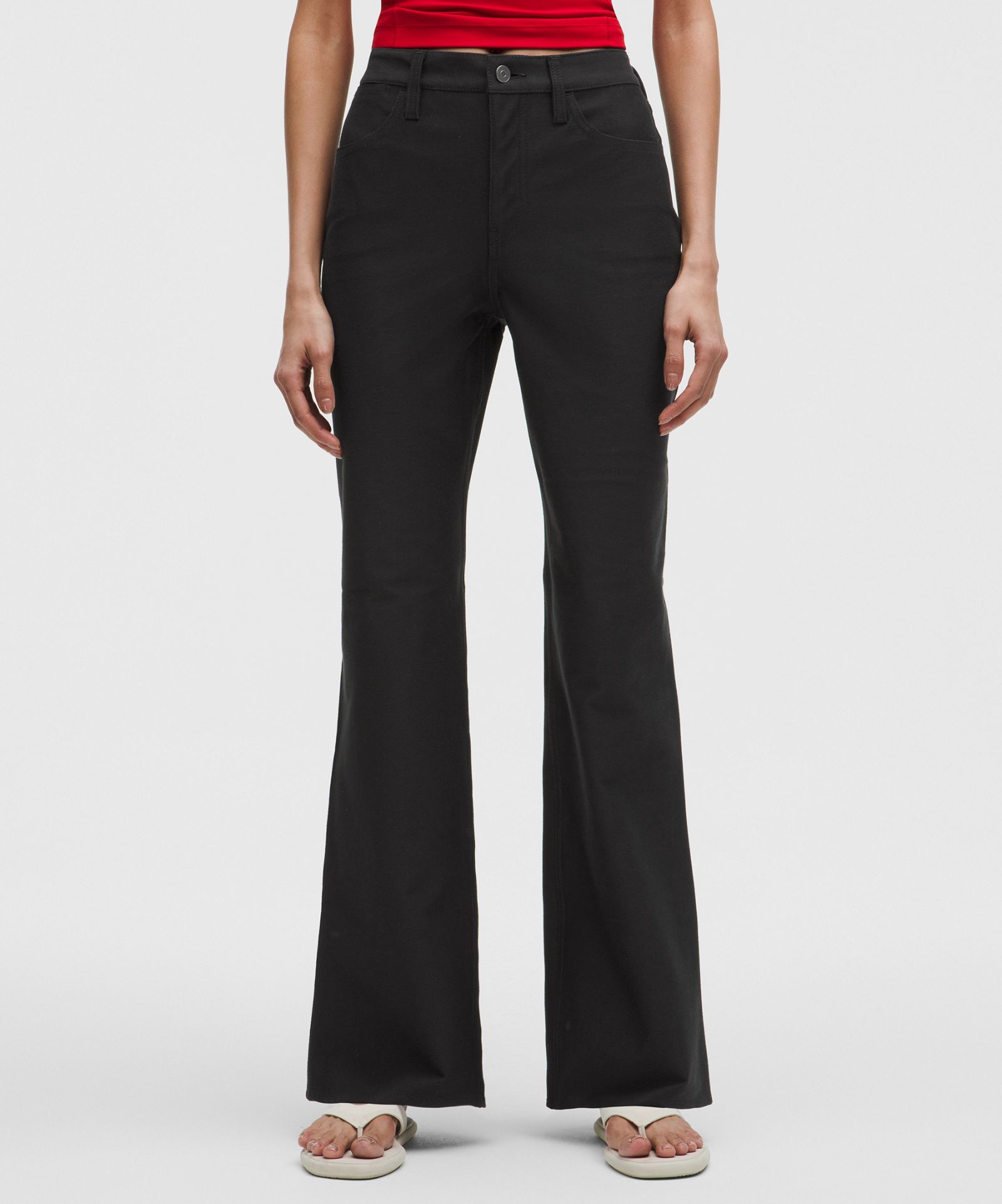 Женские брюки Lululemon EasyFive High-Rise Subtle-Flare — фото 2