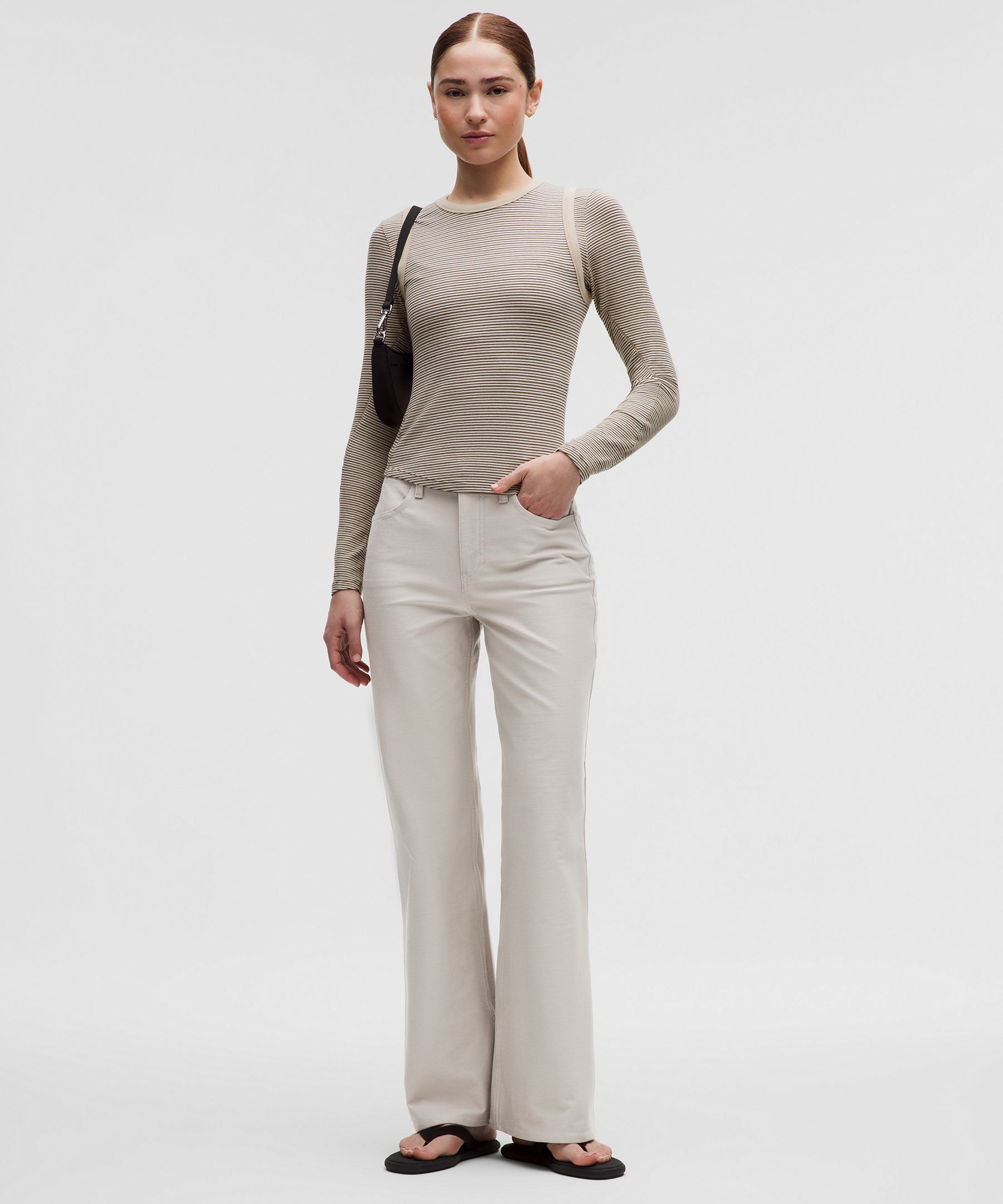 EasyFive High-Rise Subtle-Flare Pant 