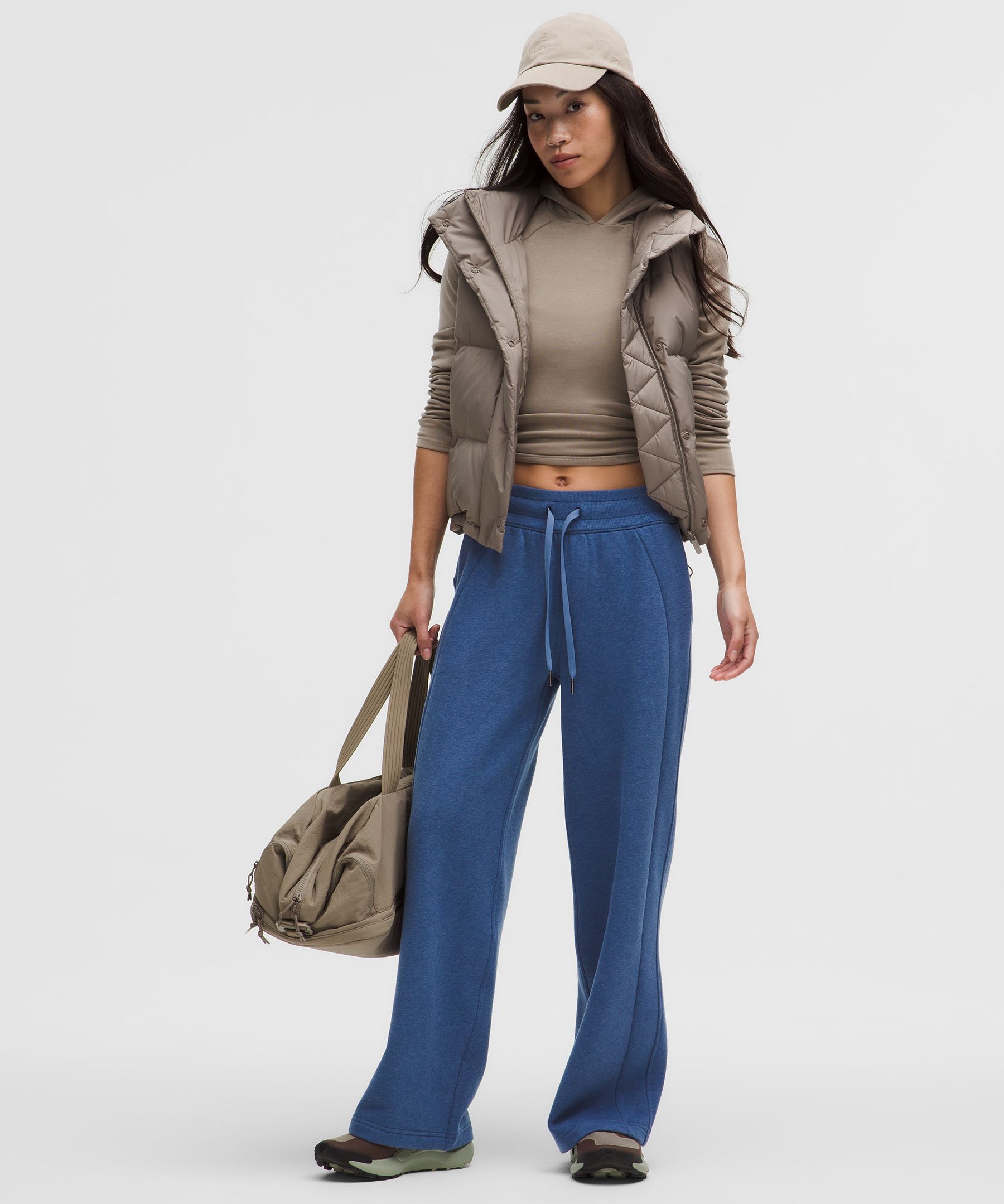 Luxtreme プルオンミッドライズ ワイドレッグパンツ | パンツ