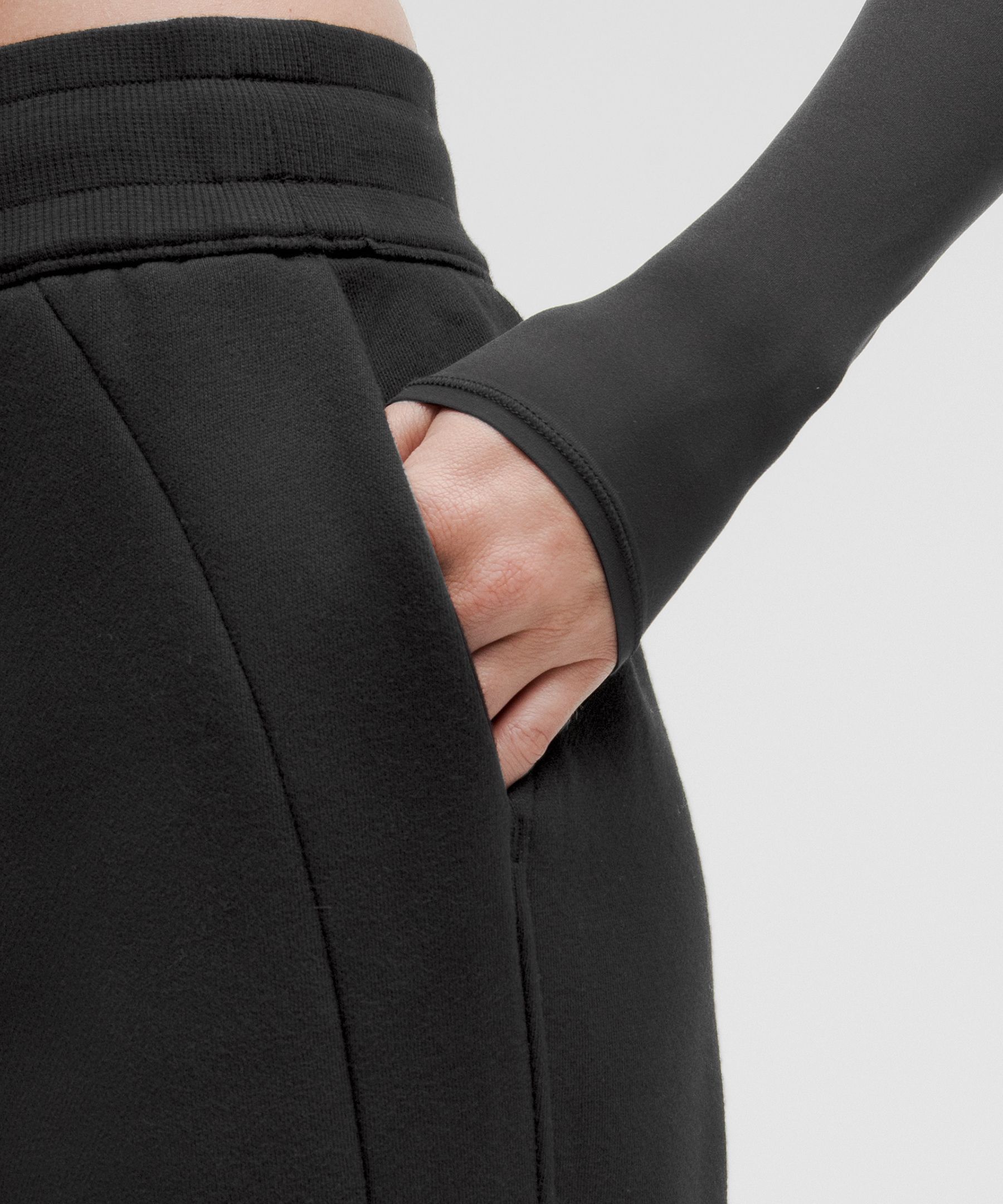 Shop Lululemon Scuba Mid-rise Wide-leg Pant Tall