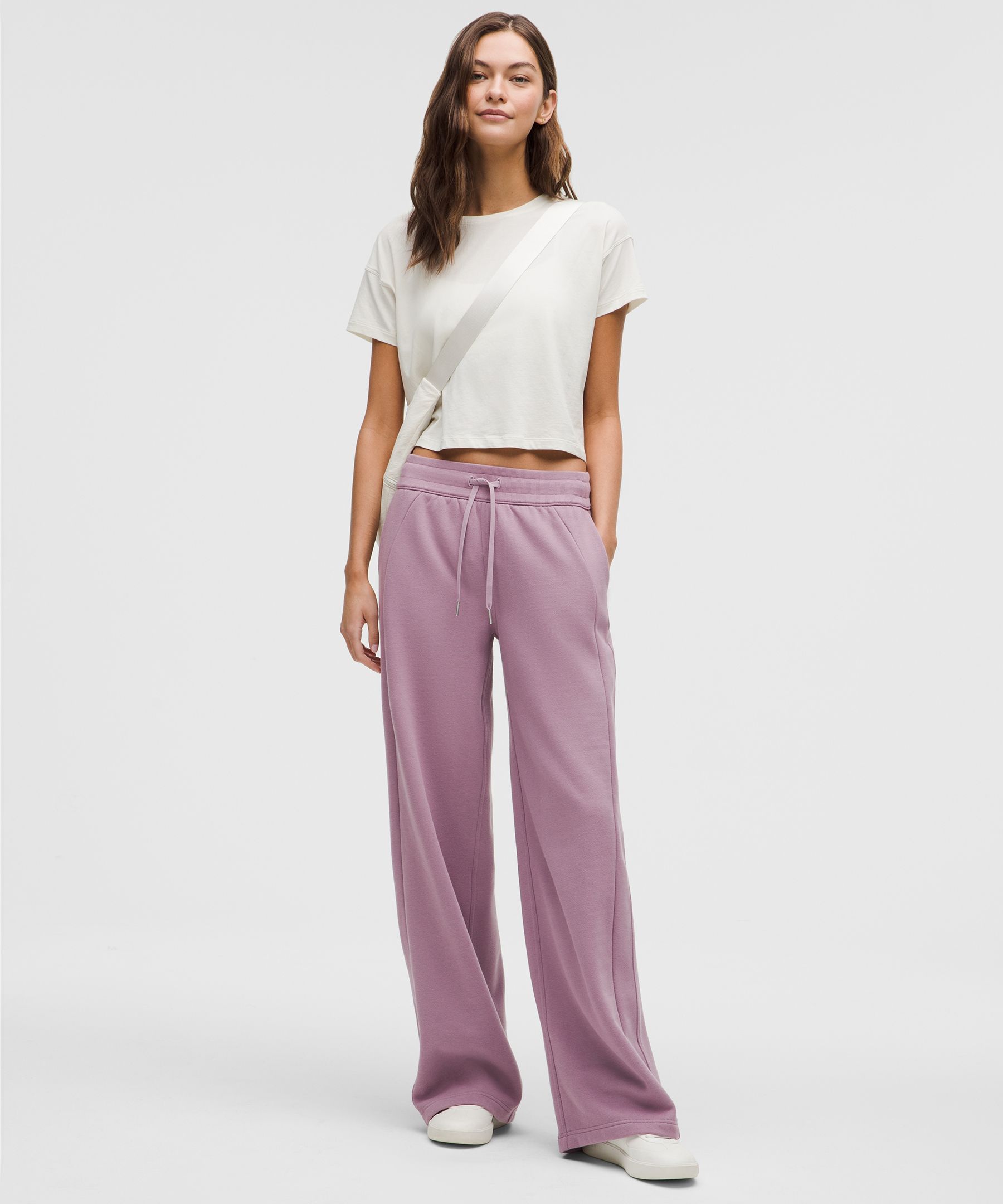 Lululemon Scuba Mid-rise Wide-leg Pants Regular