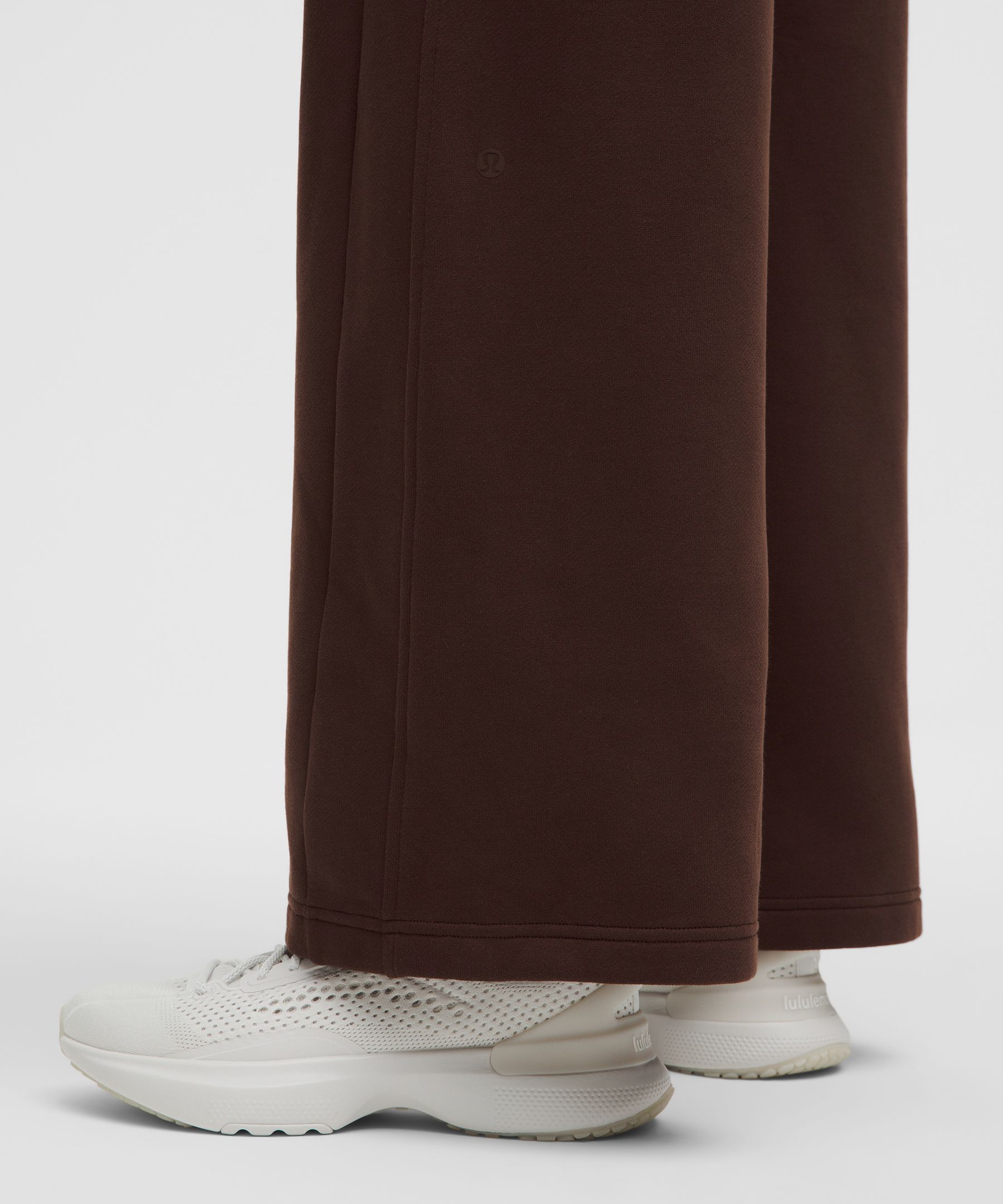Shop Lululemon Scuba Mid-rise Wide-leg Pant Short