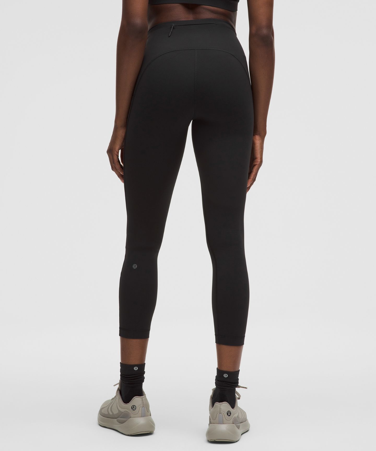 Женские леггинсы Lululemon Swift Speed, высокая посадка, 25, цвет: Чёрный — фото 3