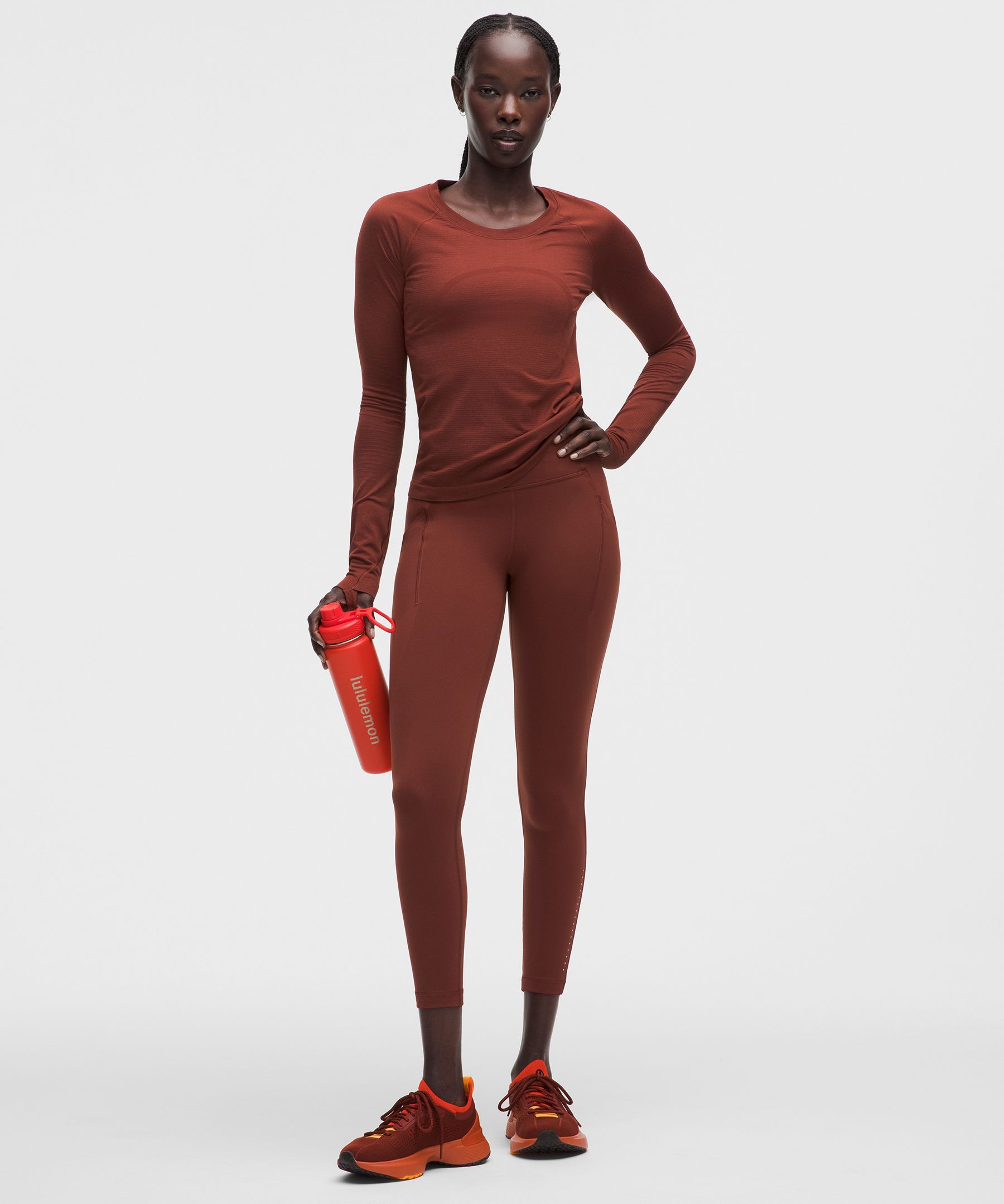 lululemon – Women’s Swift Speed High-Rise Tight Leggings – 25″ – Color Red – Size 4