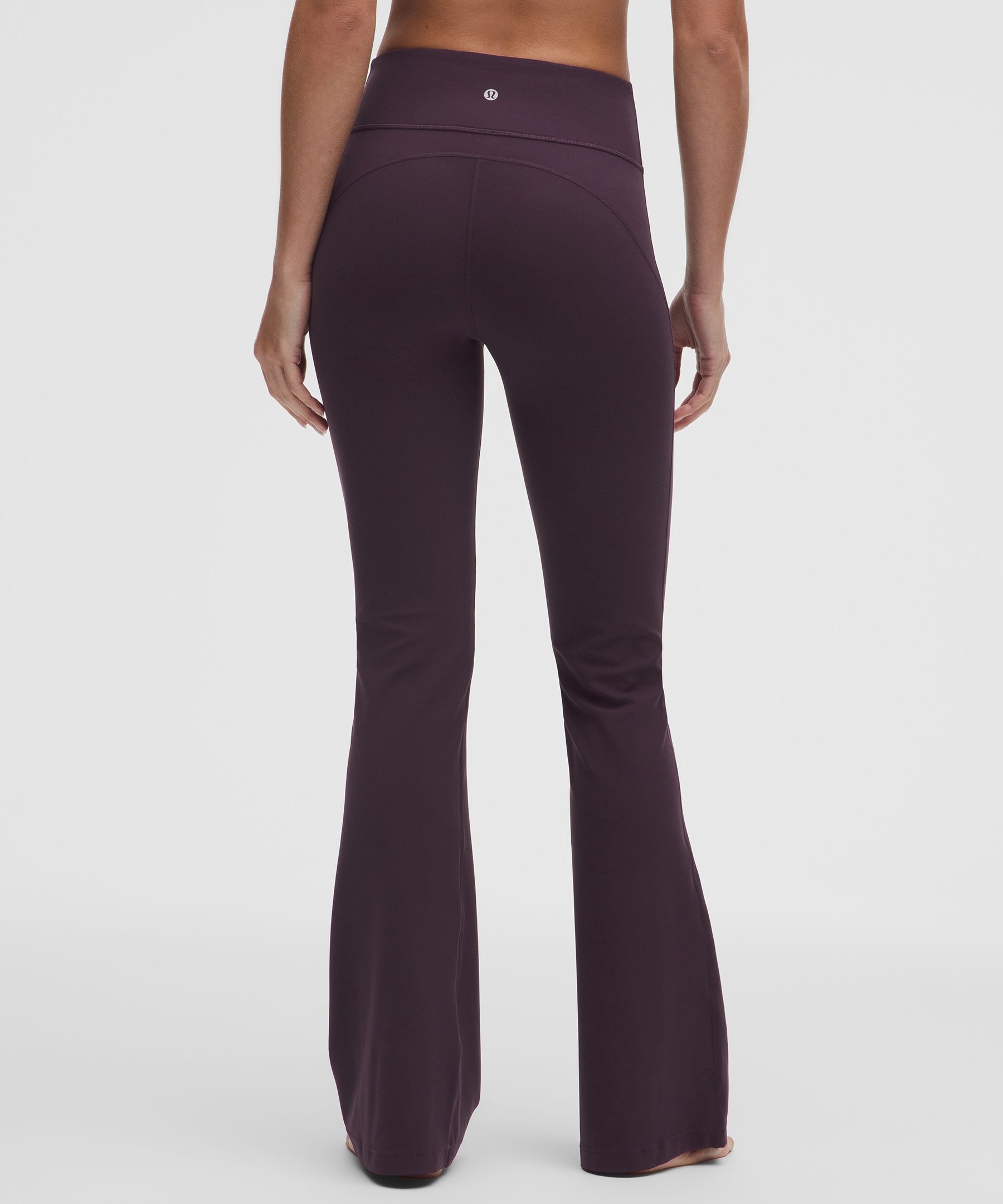 Groove Nulu High-Rise Flared Pant - Purple