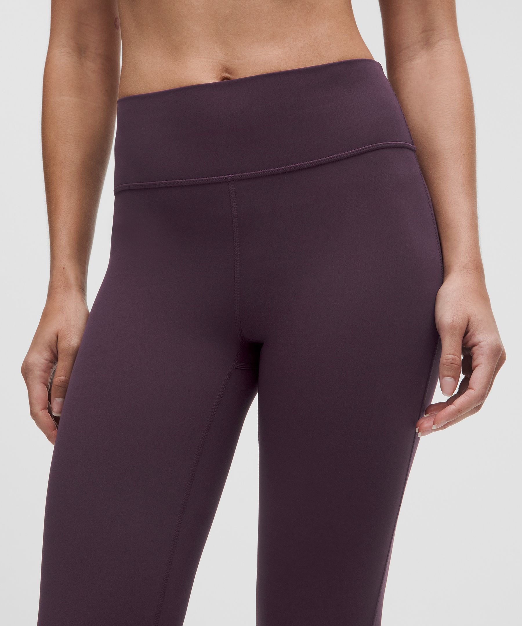 Groove Nulu High-Rise Flared Pant - Purple