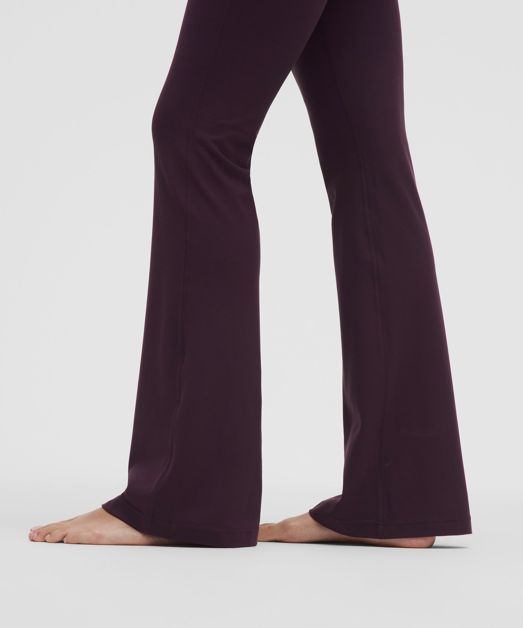 Groove Nulu High-Rise Flared Pant - Purple