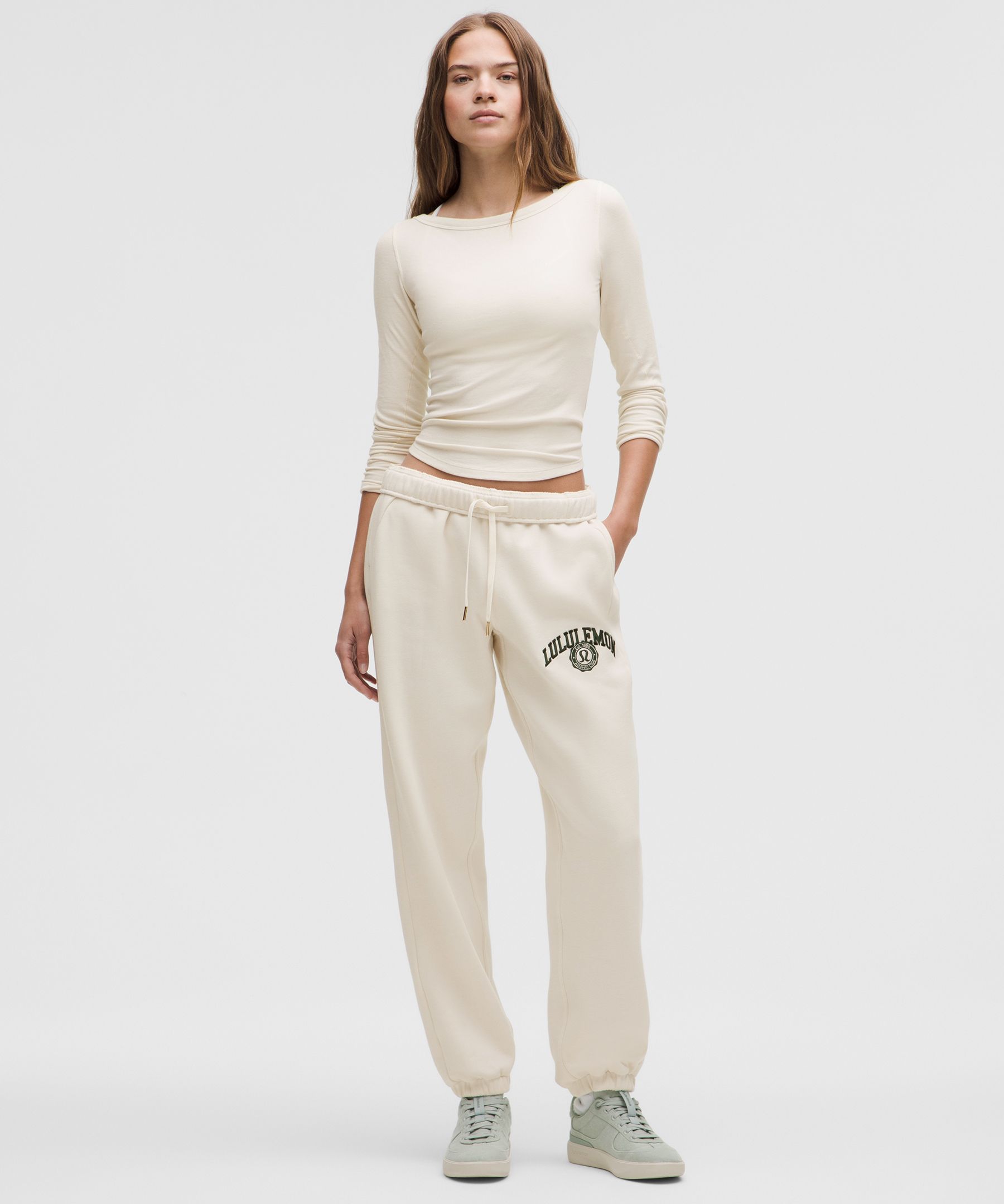 Lululemon Scuba Mid-rise Oversized Joggers Graphic