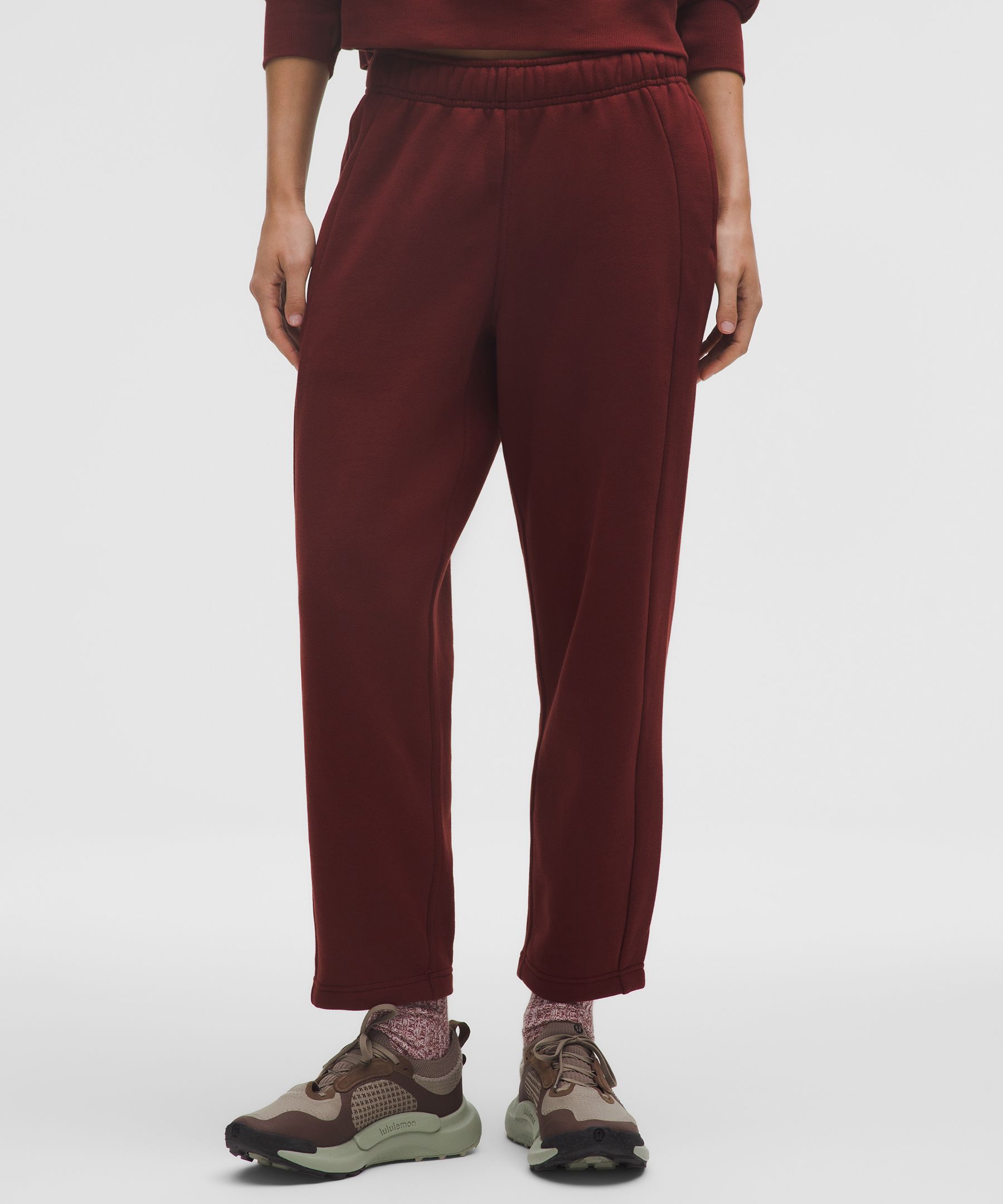 Lululemon Scuba Mid-rise Tapered Pant 7/8 Length In Multi