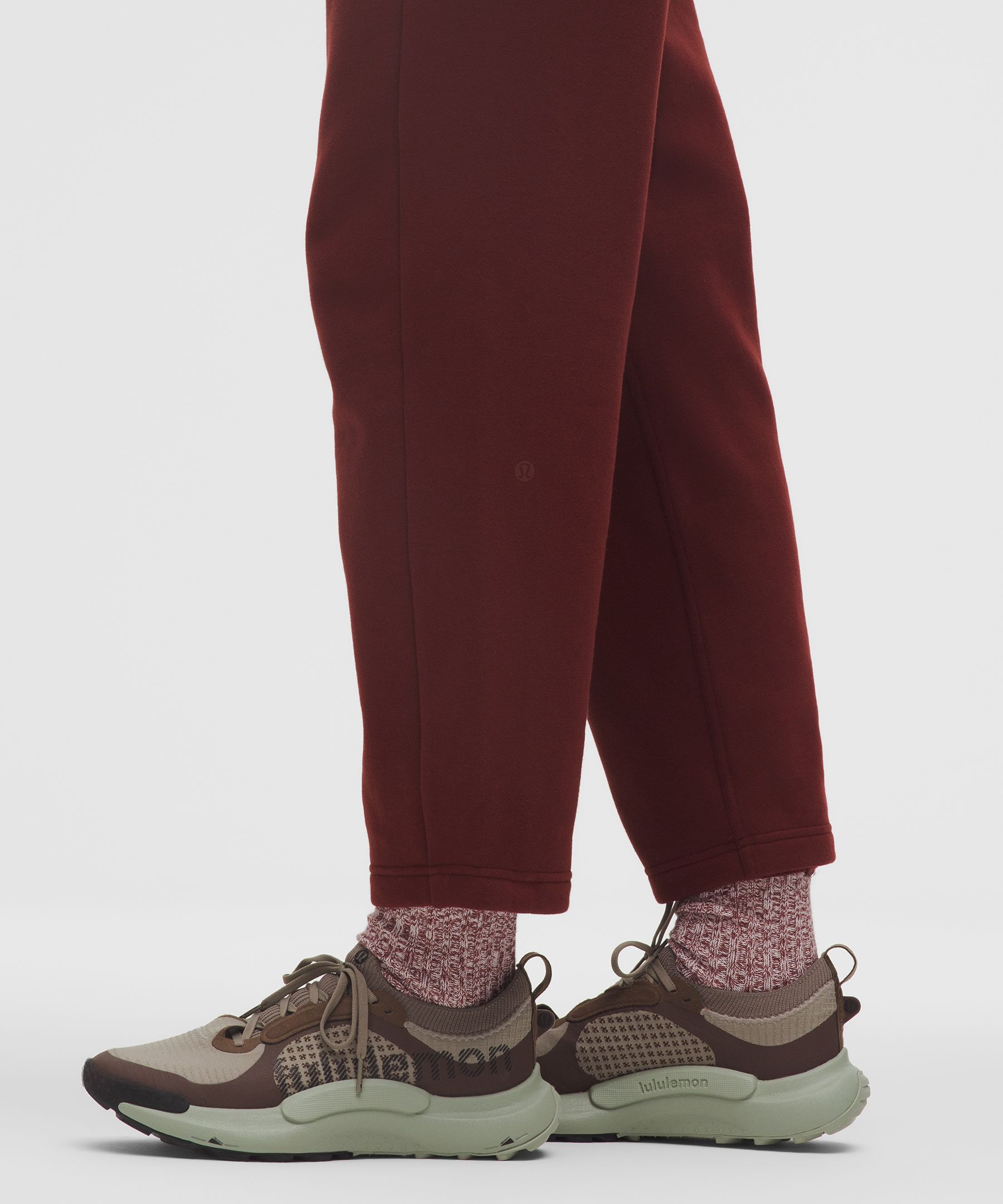 Lululemon Scuba Mid-rise Tapered Pant 7/8 Length In Multi