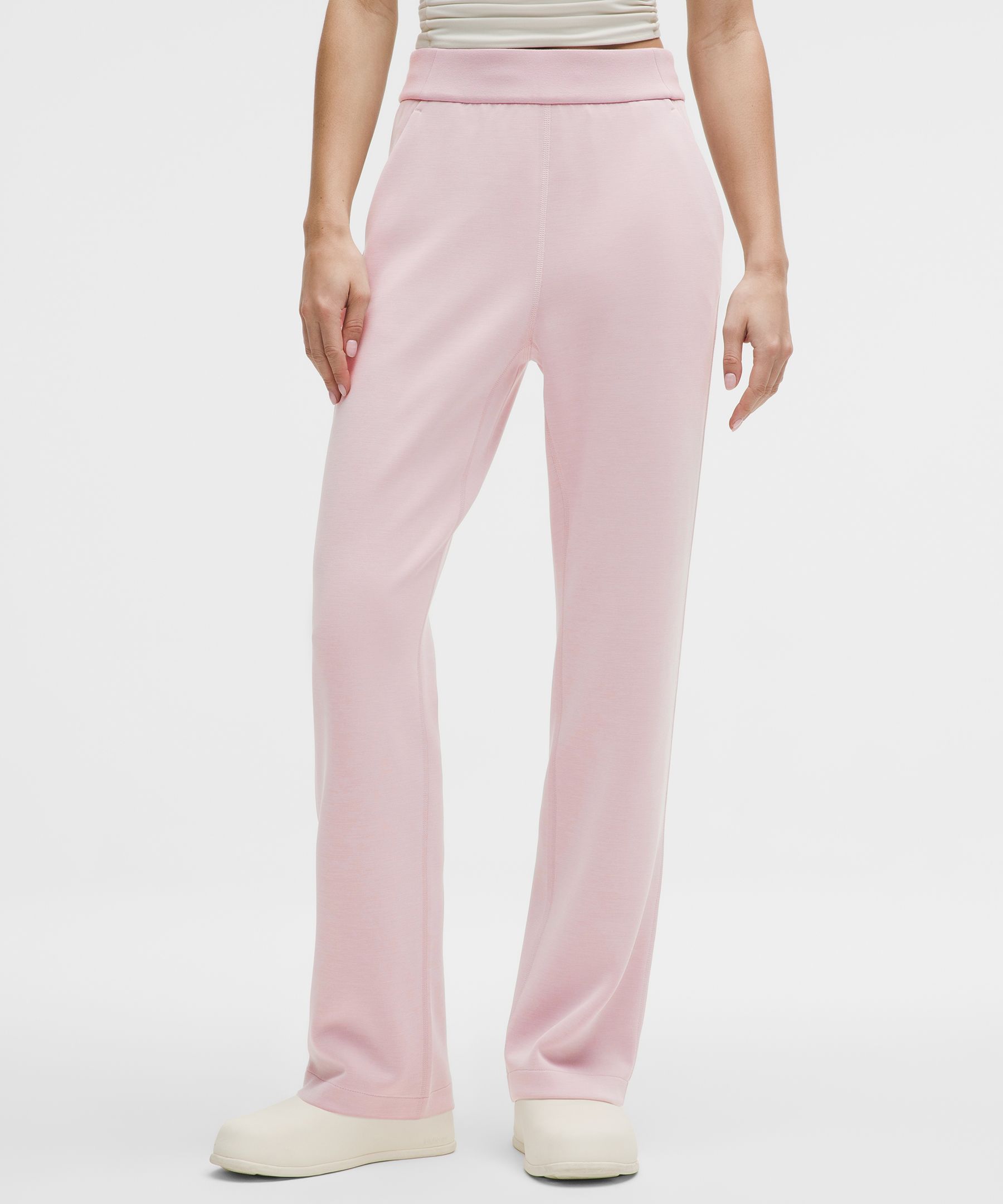 Softstreme ハイライズ ストレートレッグパンツ *アジアフィット