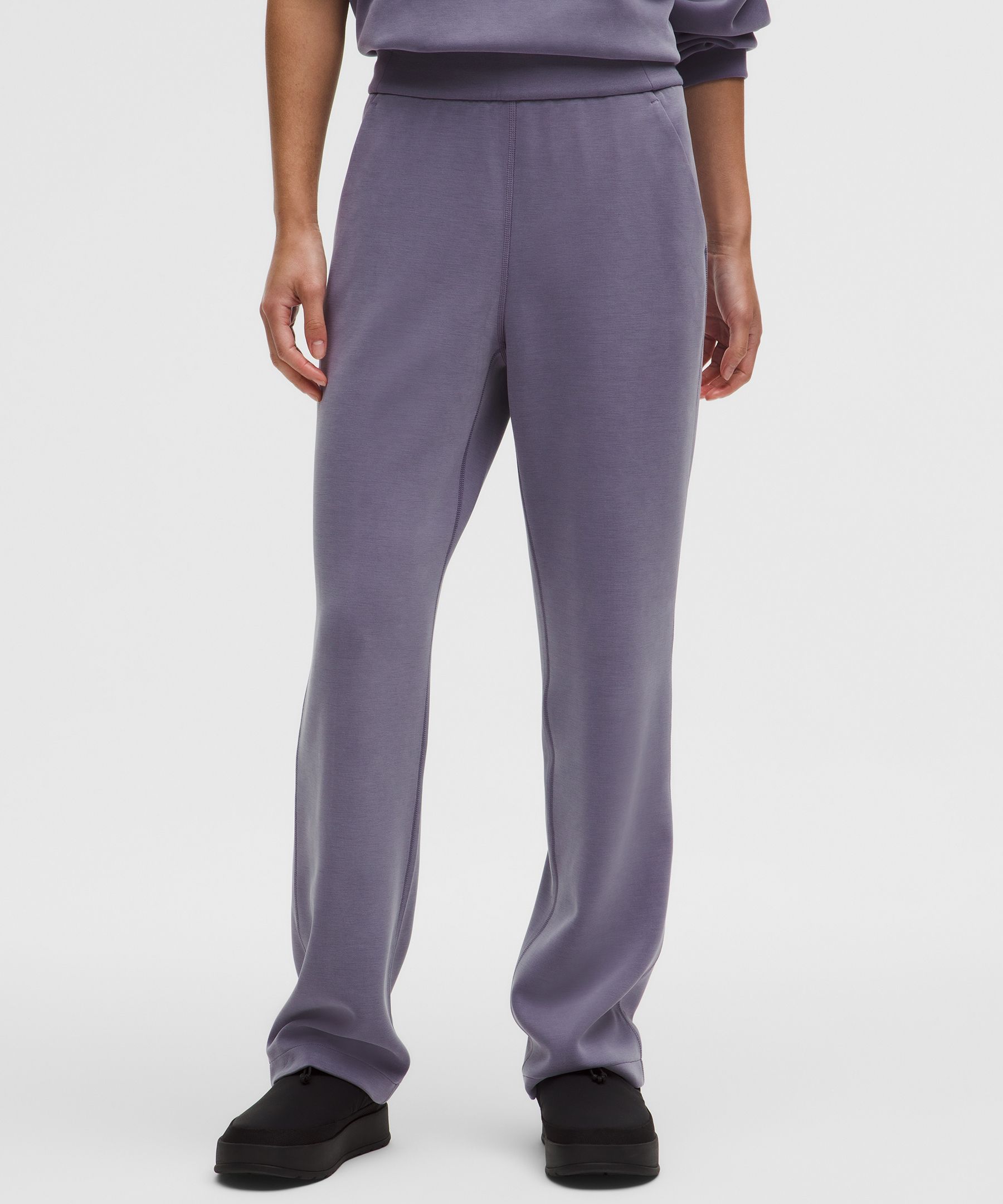 Softstreme ハイライズ ストレートレッグパンツ *アジアフィット