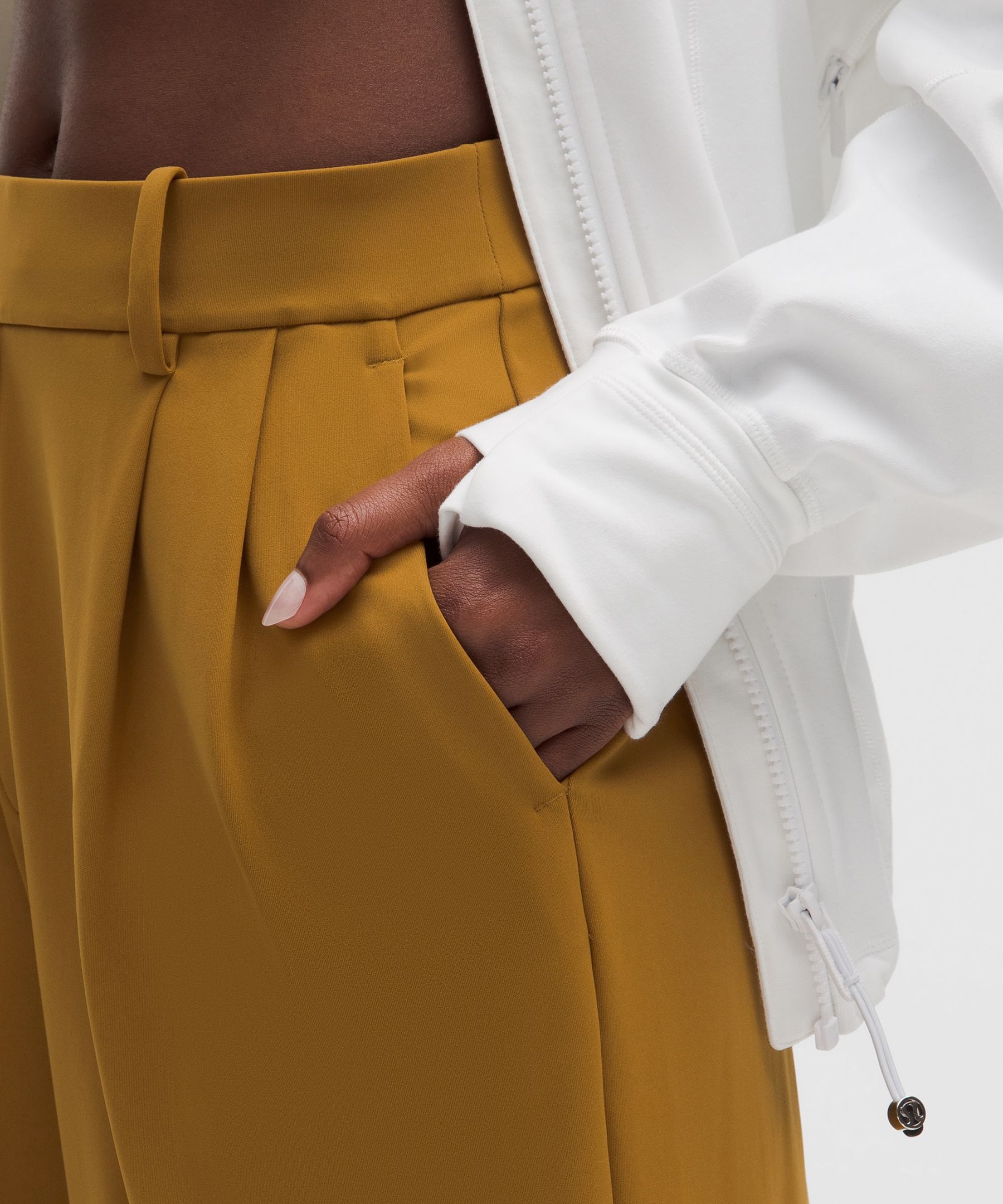 Lululemon Daydrift High-rise Wide-leg Trouser In Brown