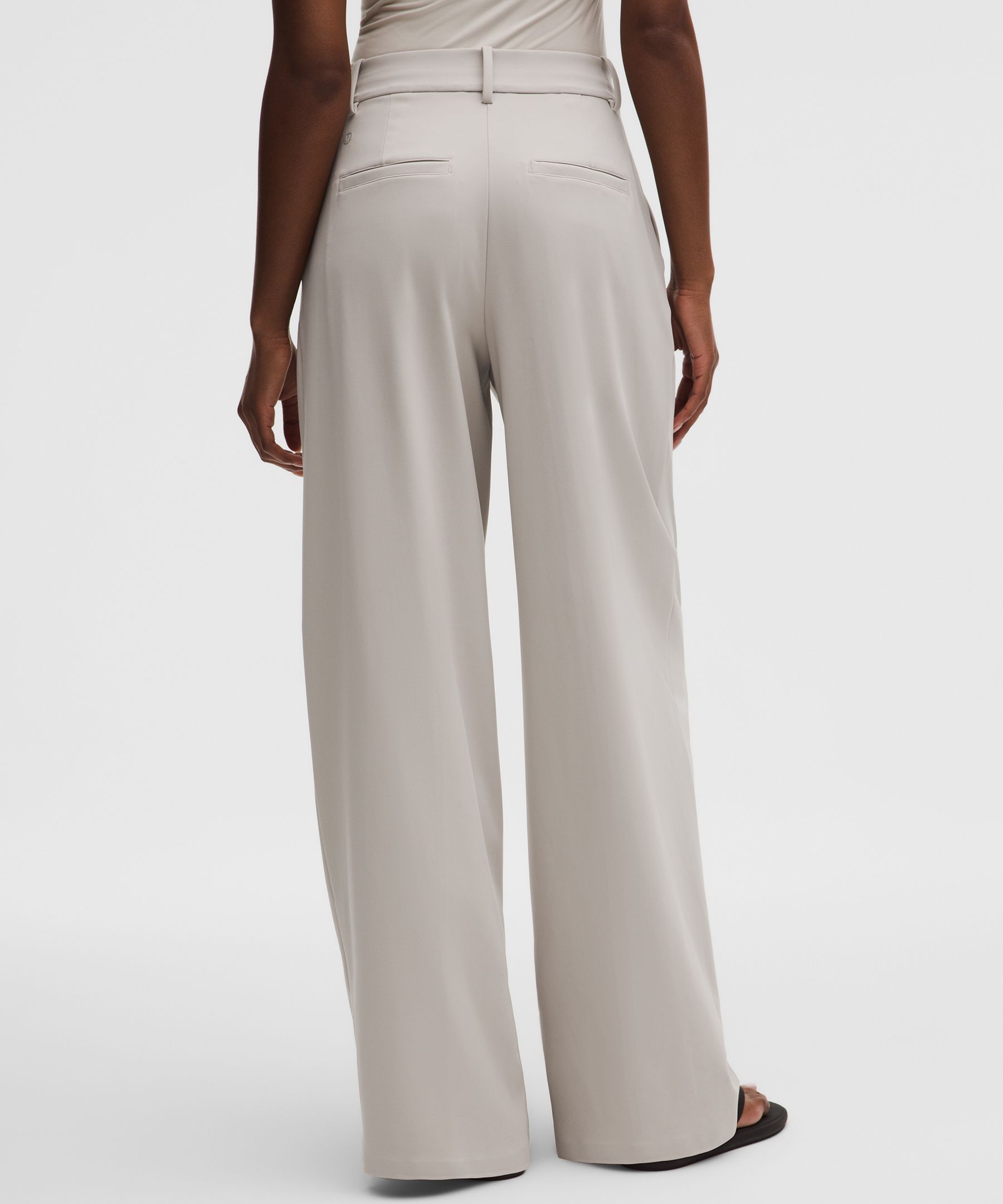 High-Rise Pleated Trousers | lululemon