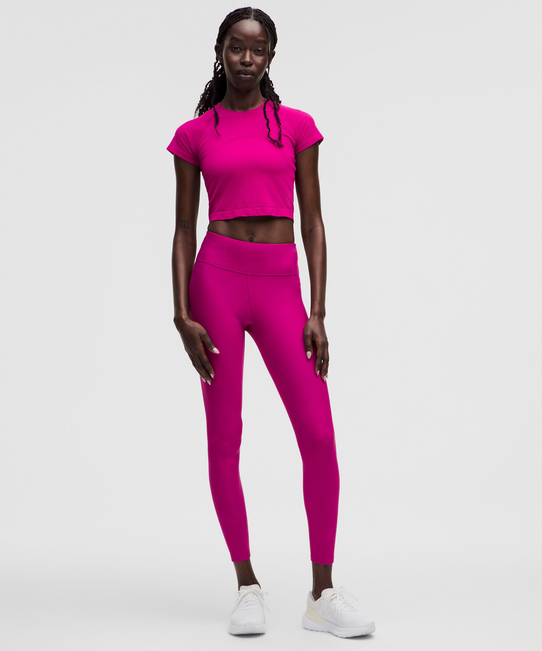 Fleece High-Rise Running Tight 28" | Women's Leggings/Tights