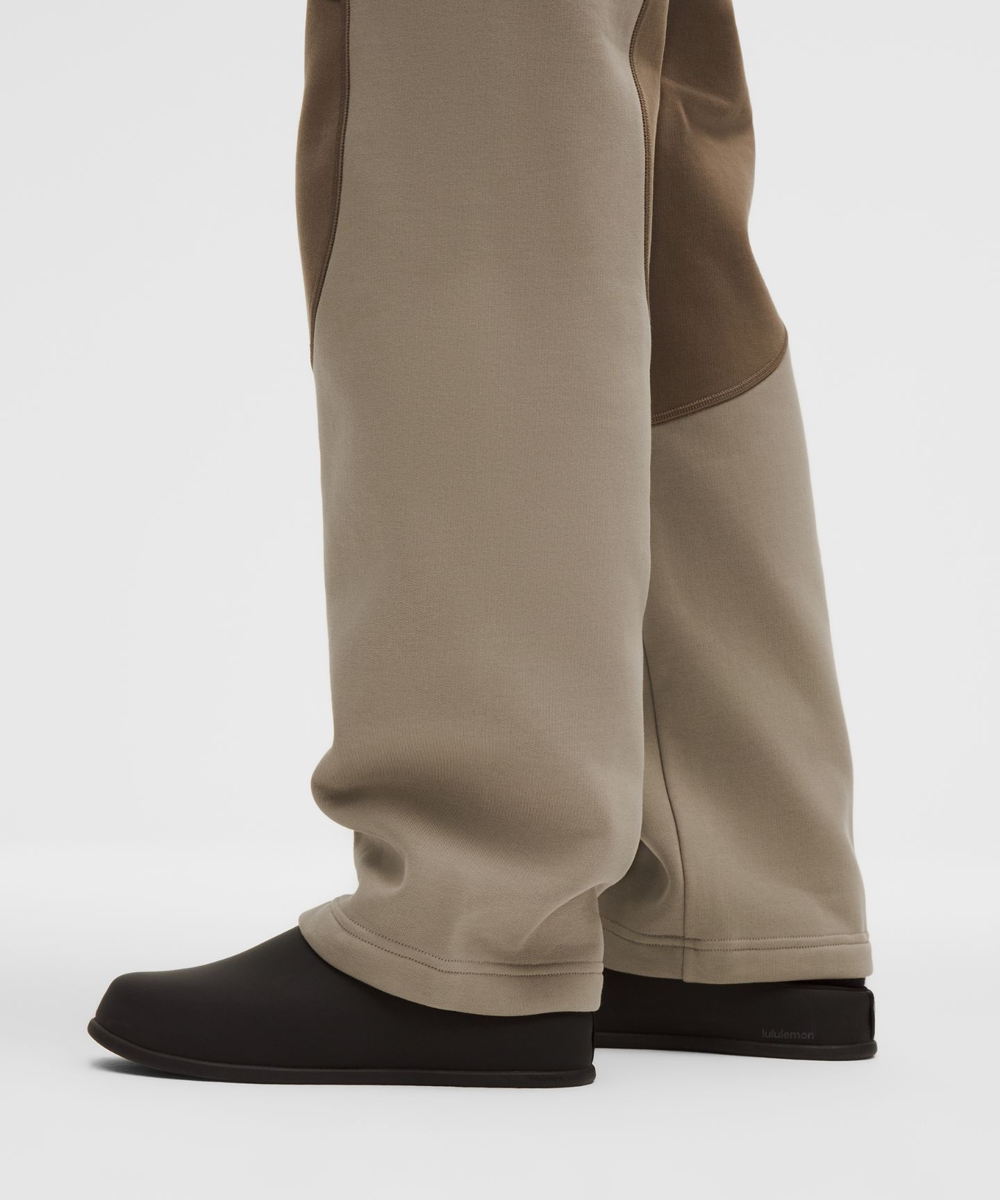 Женские брюки Lululemon Cotton Fleece Mid-Rise Straight-Leg Pant *Slnsh Collection, цвет: Дубовый — фото 7