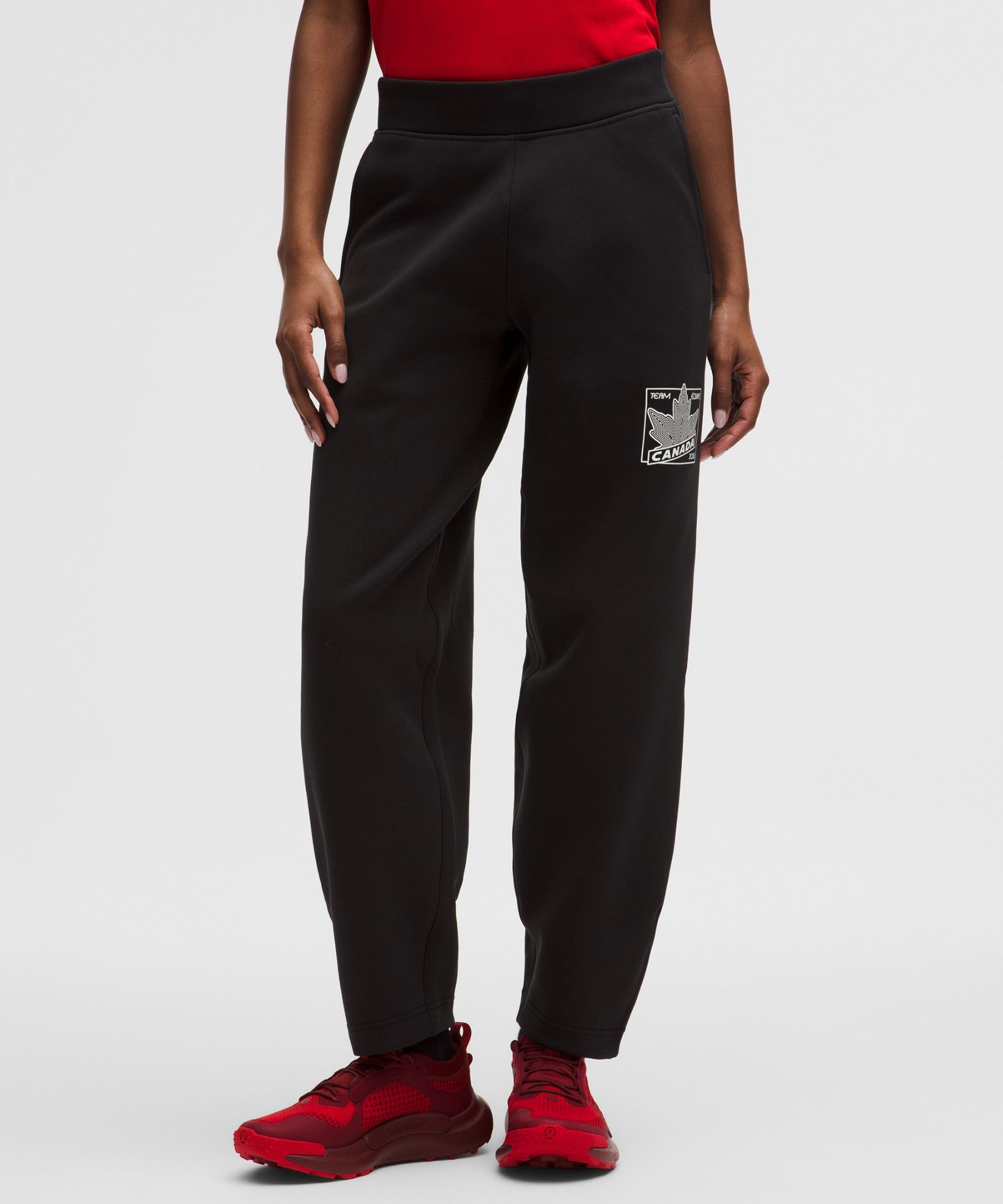 Lululemon Team Canada Womens Big Cozy Oversized Sweatpant *COC Logo — фото 2