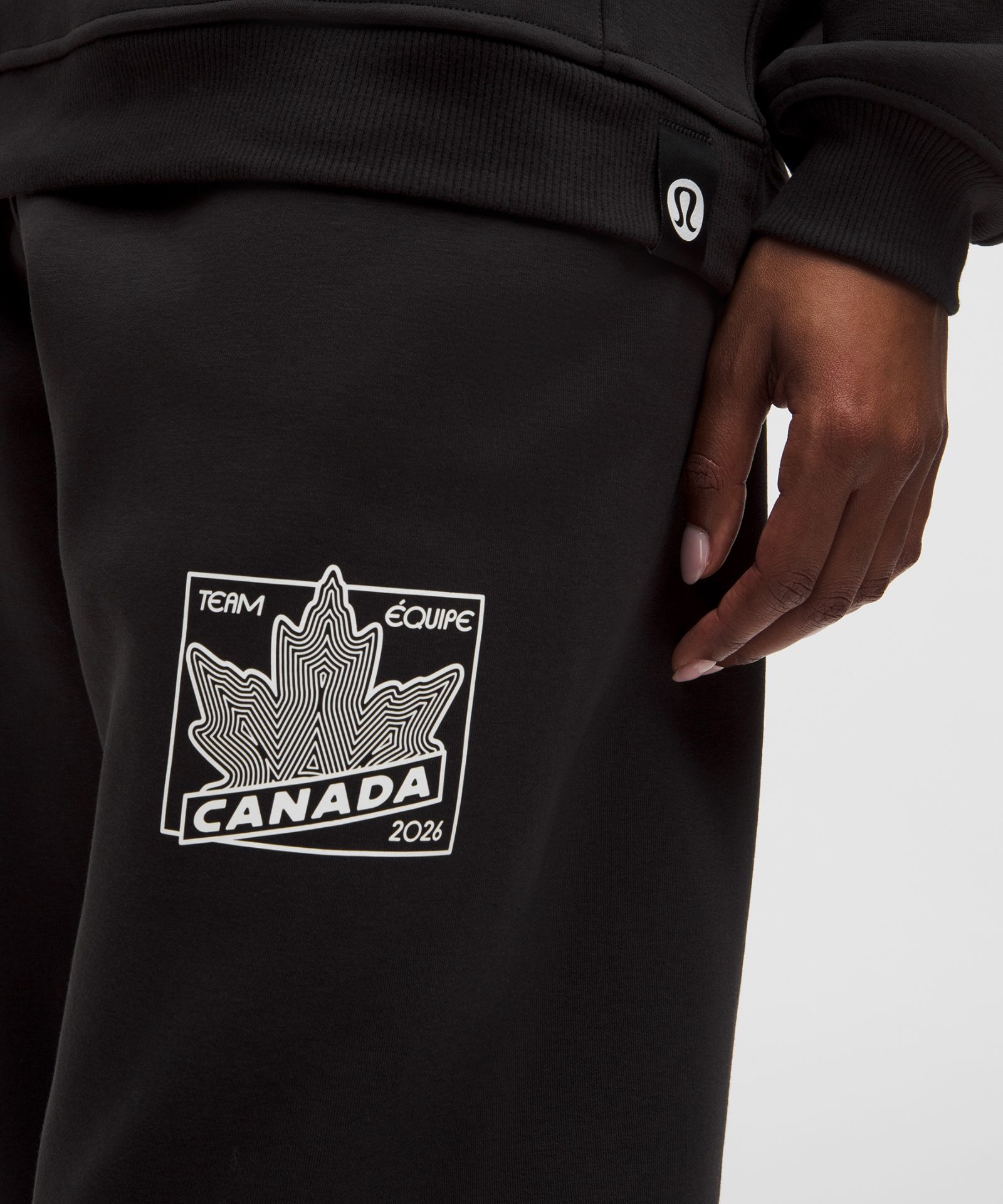Lululemon Team Canada Womens Big Cozy Oversized Sweatpant *COC Logo — фото 6