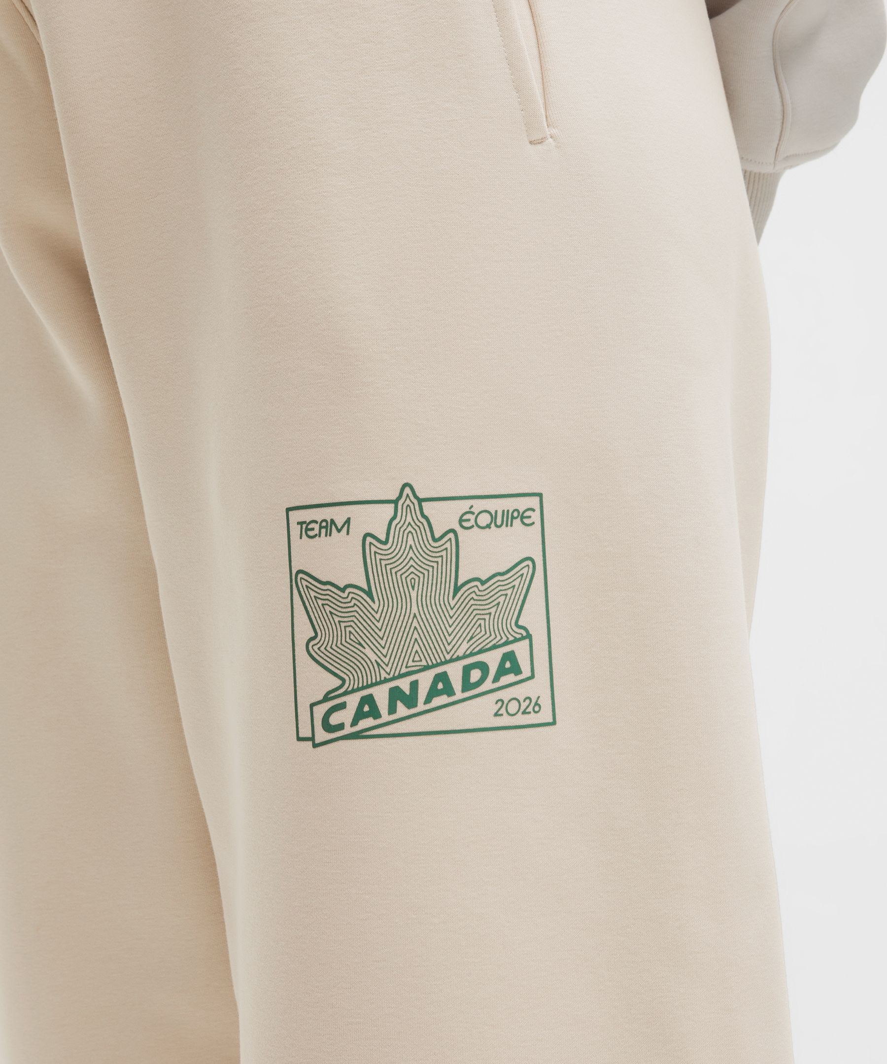 Team Canada Womens Big Cozy Oversized Sweatpant *COC Logo
