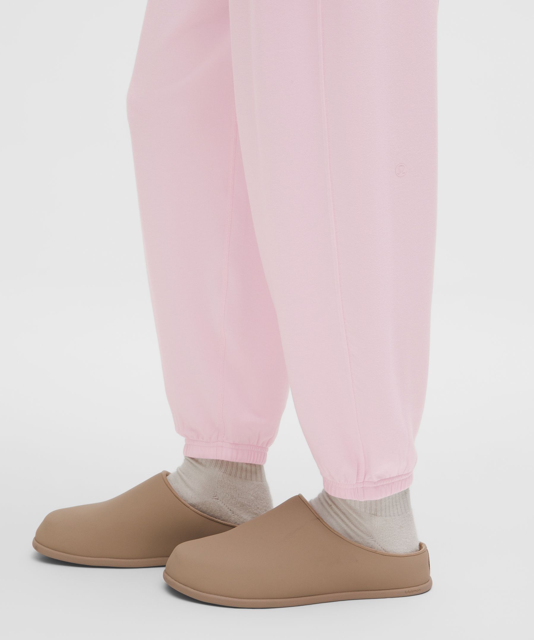 Lululemon Becalm Oversized Mid-rise Pant In Pink