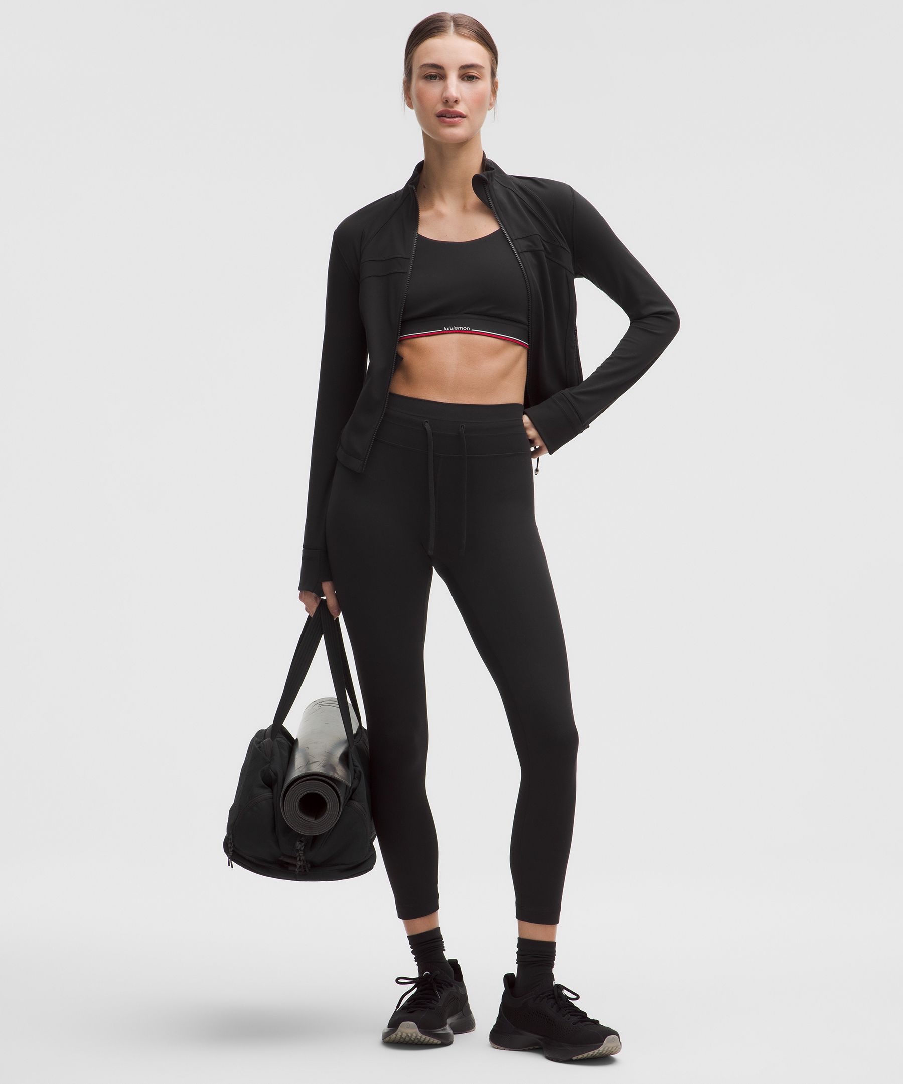 Lululemon Groove High-rise Tight 25" In Black