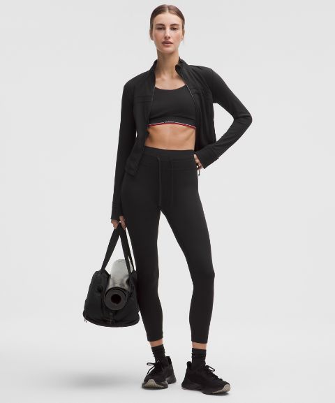 Женские тайтсы Lululemon Groove с высокой посадкой Warm