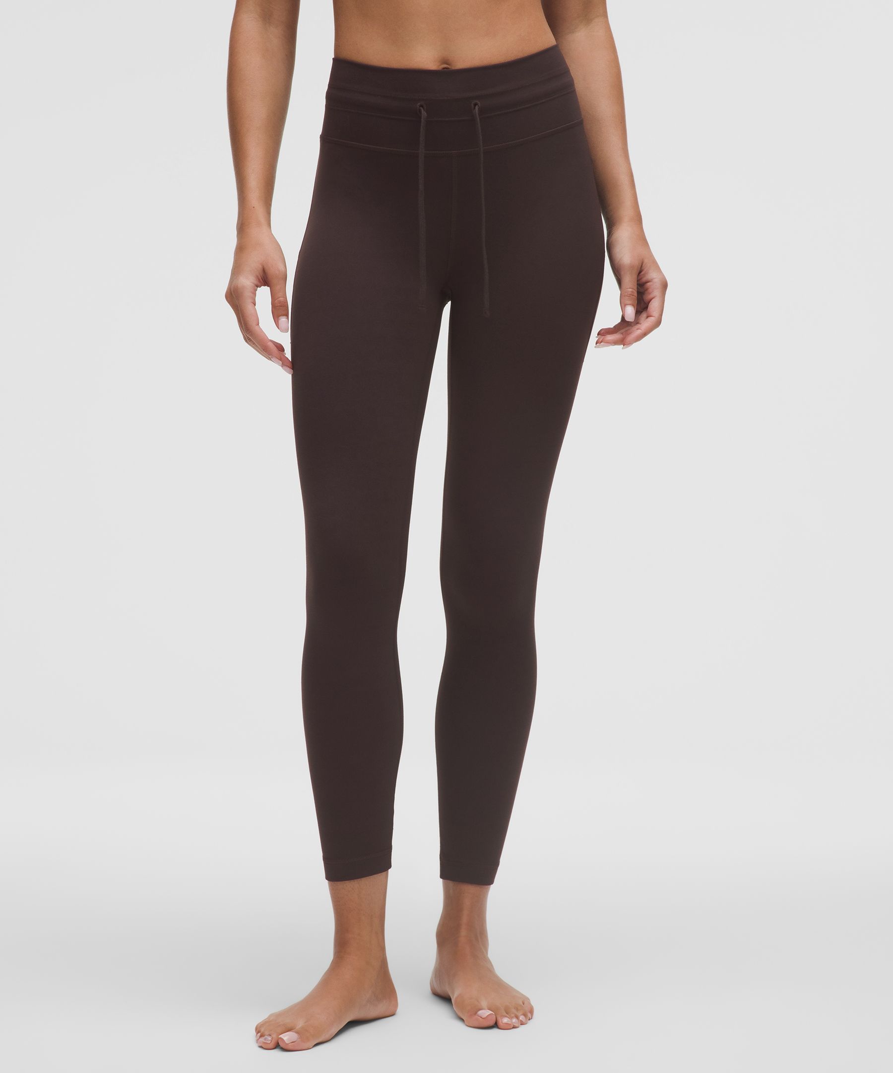 Lululemon Groove High-rise Tight 25" In Brown