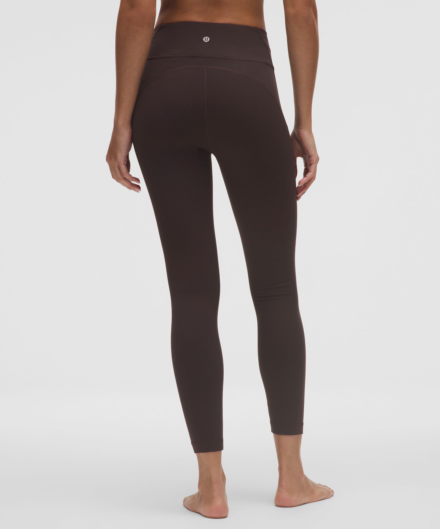 Lululemon Groove High-rise Tight 25" In Brown