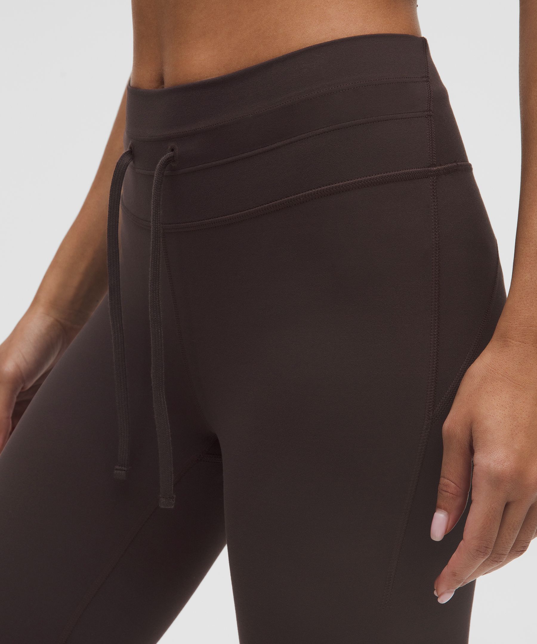 Lululemon Groove High-rise Tight 25" In Brown