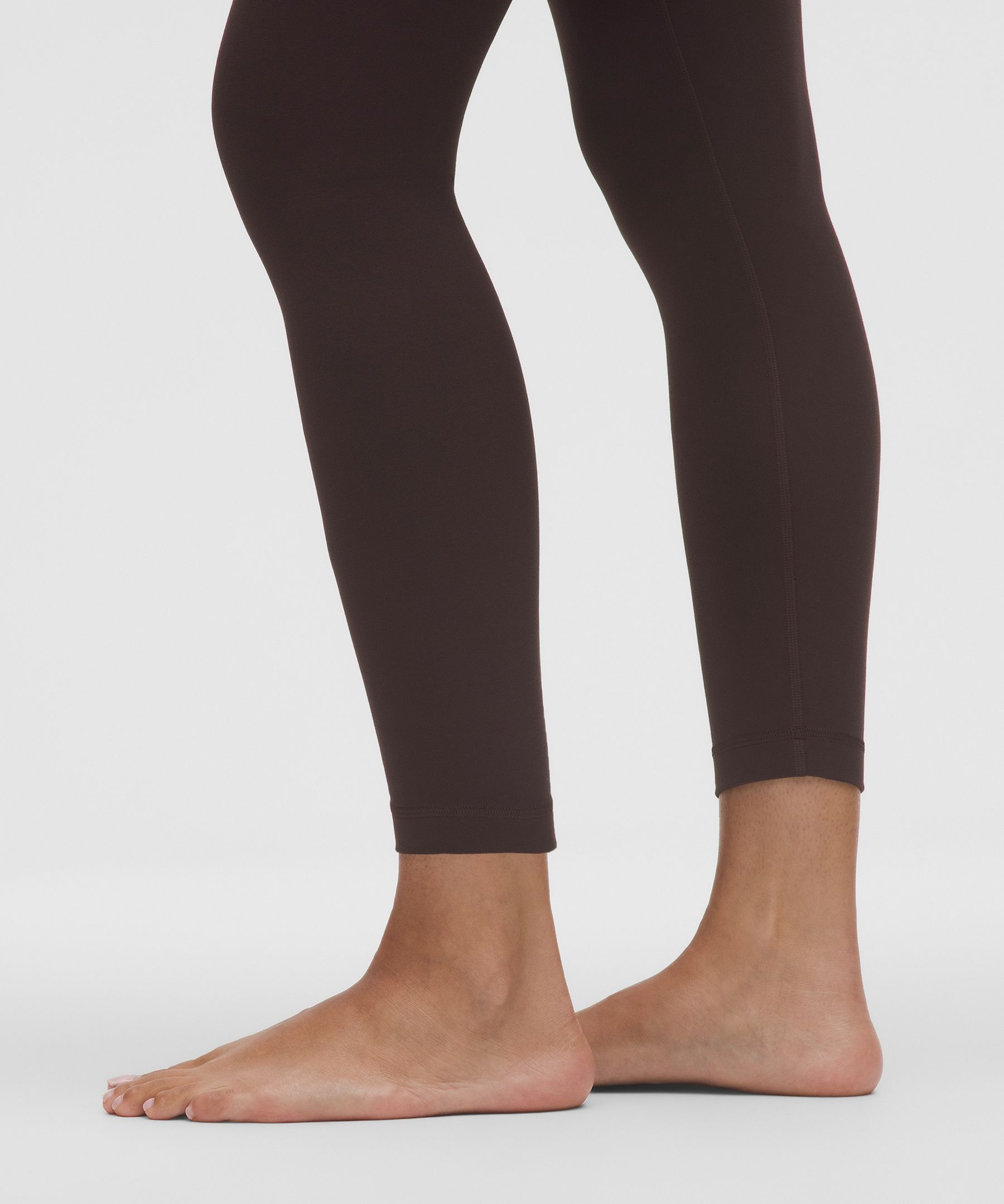 Lululemon Groove High-rise Tight 25" In Brown