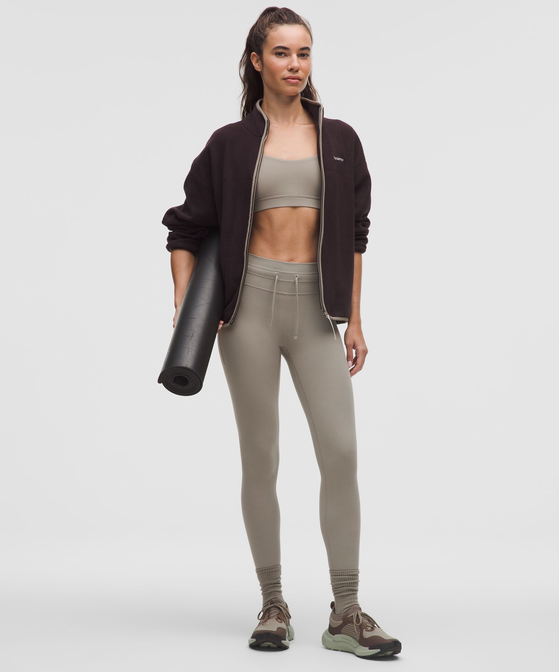 Lululemon Groove High-rise Tight 25" In Gray