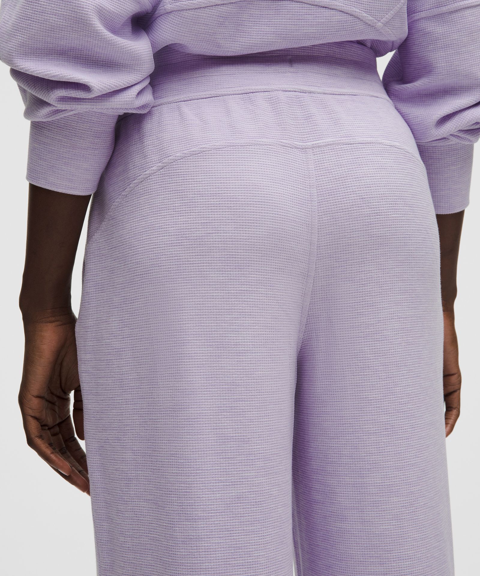 Lululemon Scuba Mid-Rise Wide-Leg Pant *Waffle — фото 6