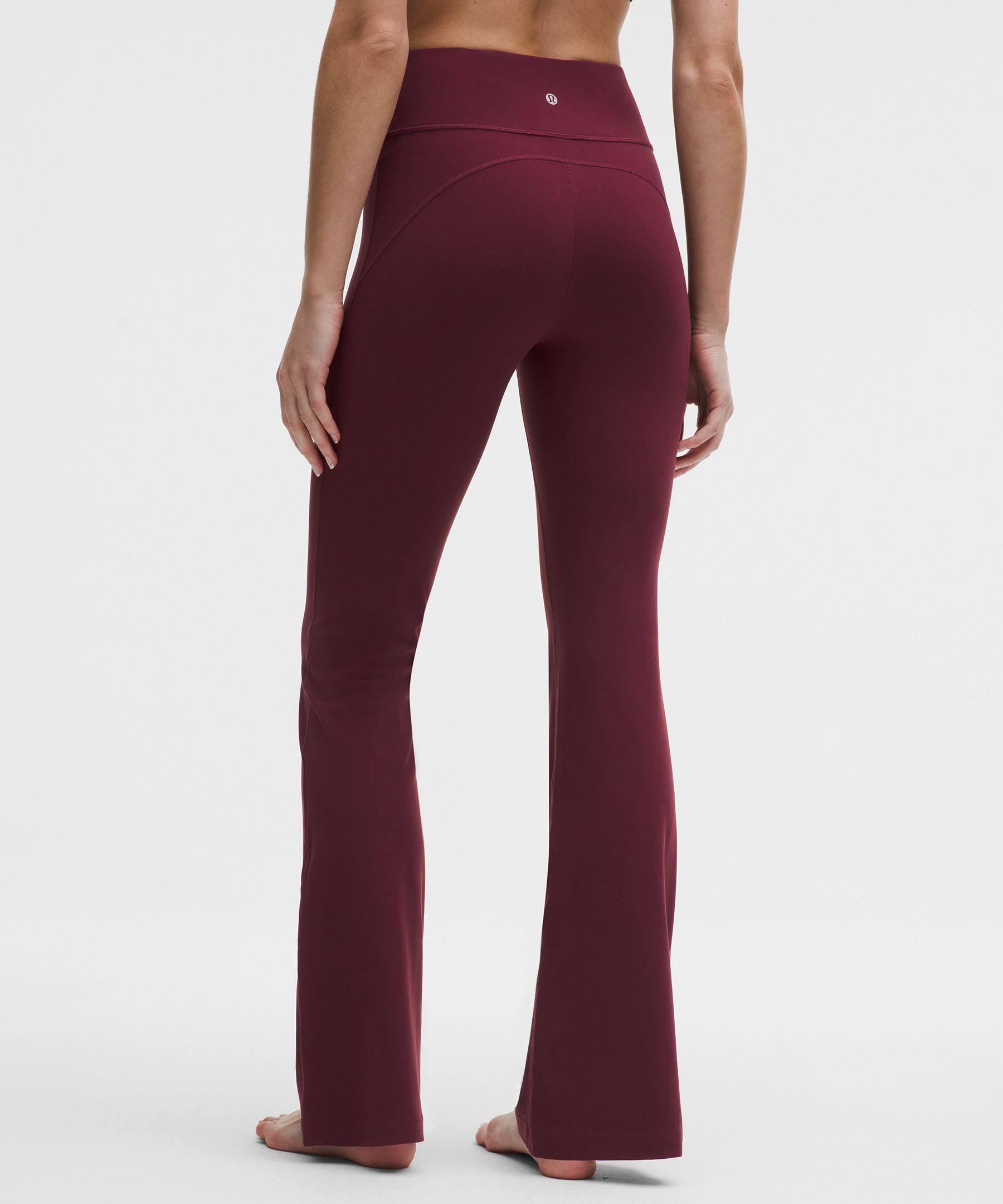 しんLululemon Groove XS（2） Lululemon Groove Super-High-Rise Flared Pant *Nulu - Poolside