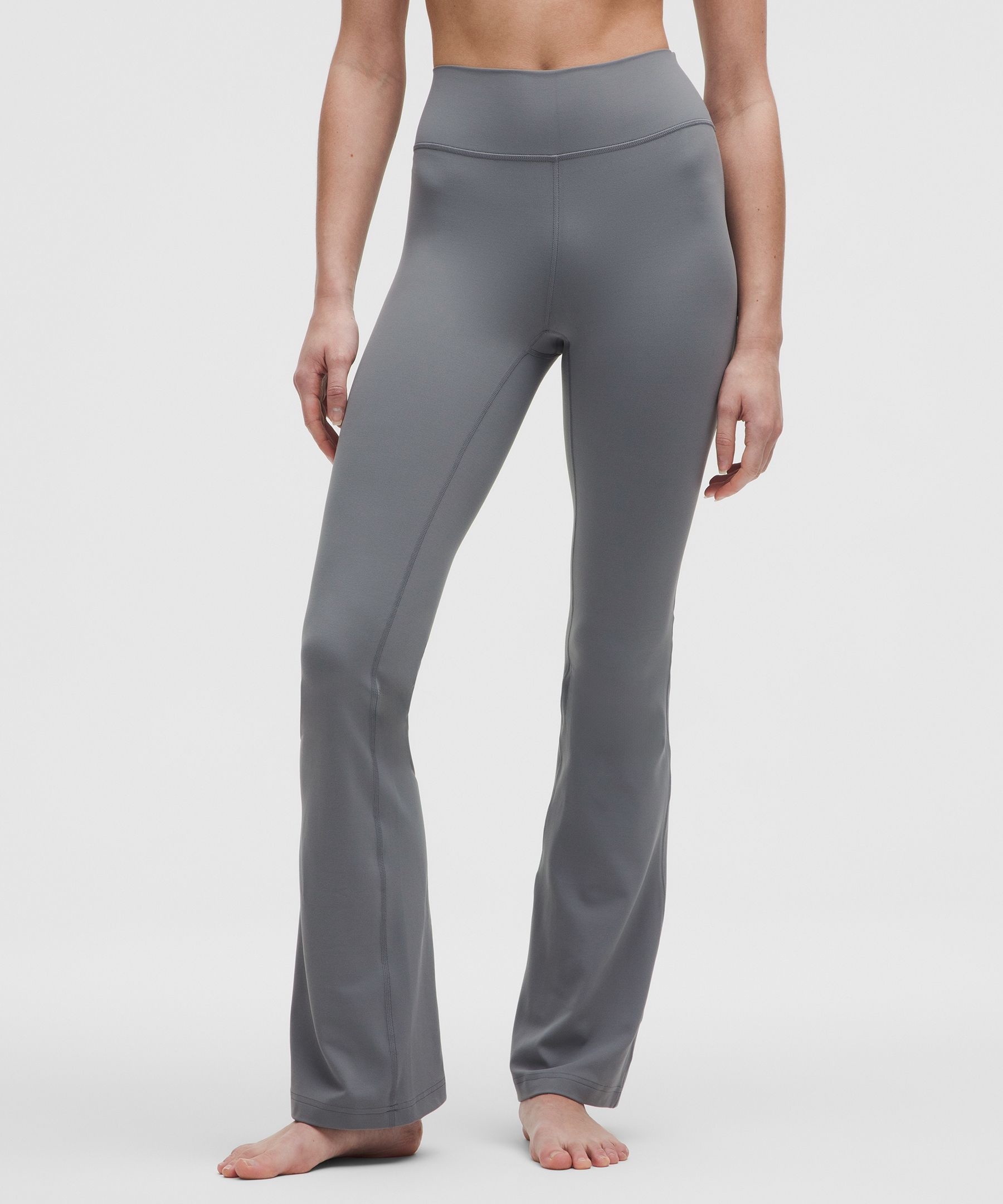 Shop Lululemon Groove High-rise Nulu Flared Pant Tall