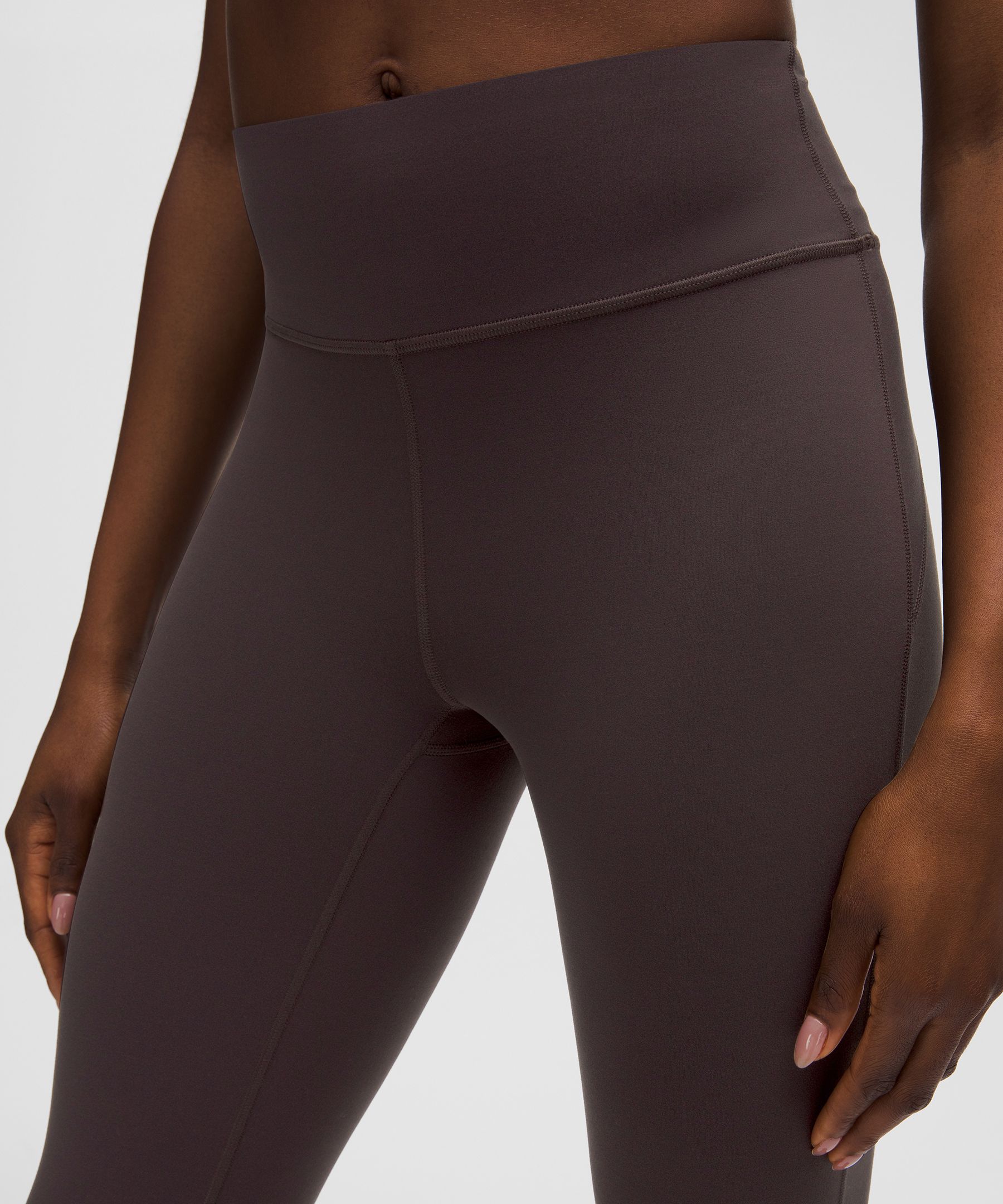 Lululemon Groove Nulu High-rise Flared Pant In Brown