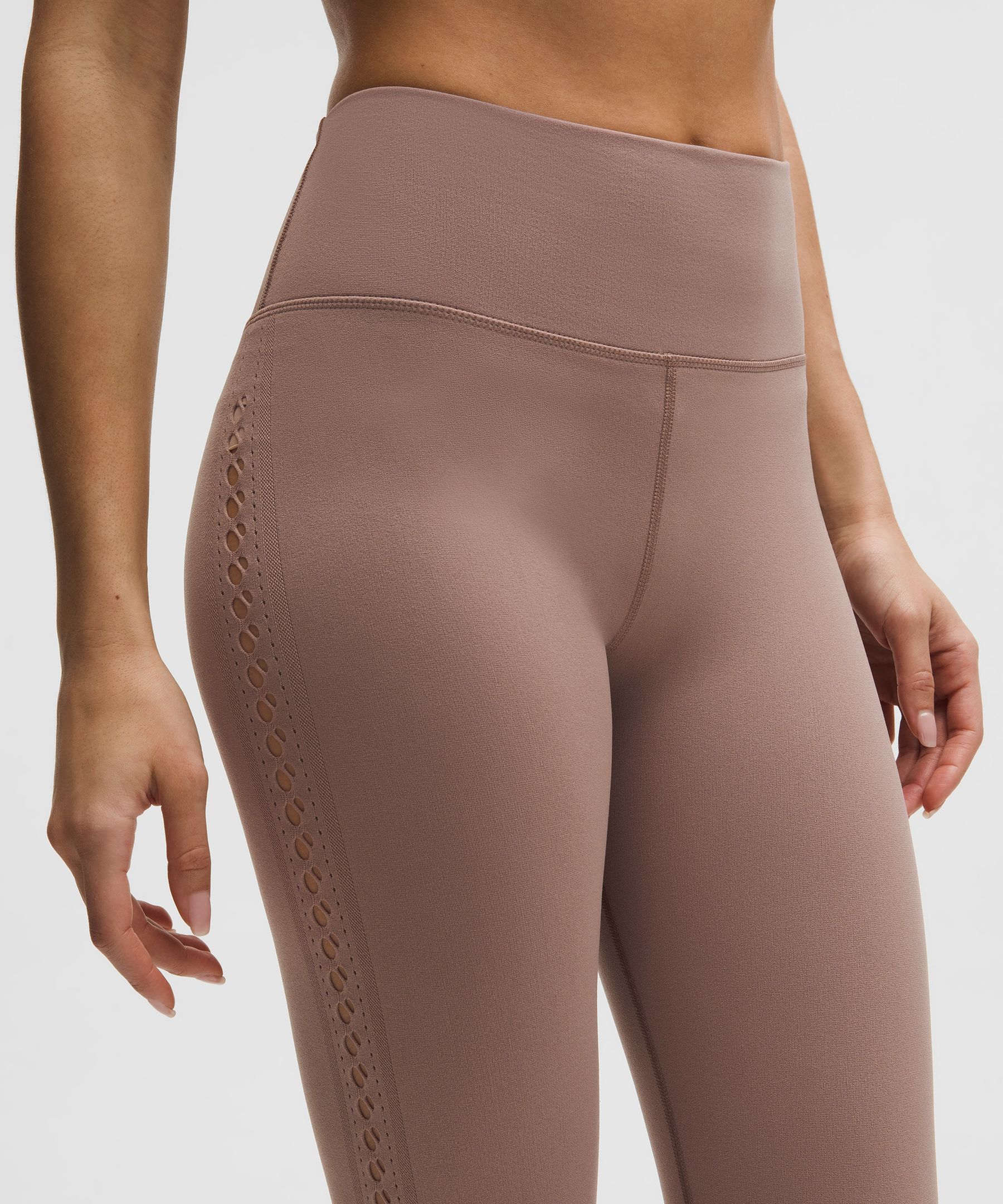 RevealKnit Eyelet High-Rise Tight *7/8 Length