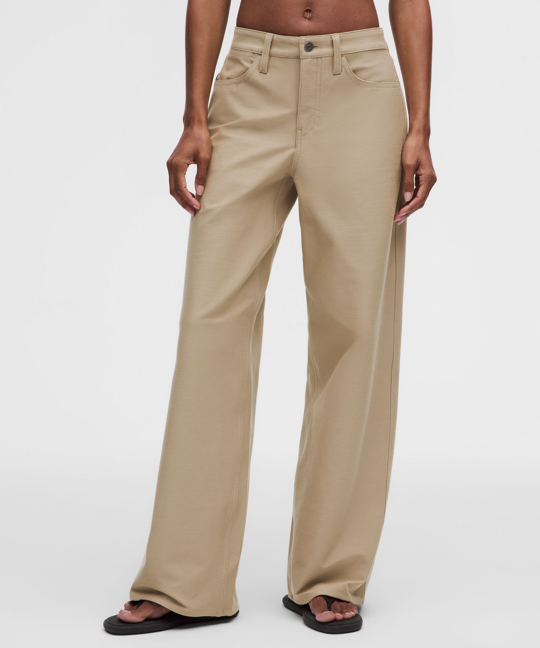 EasyFive Low-Rise Classic Wide-Leg Pant *Regular