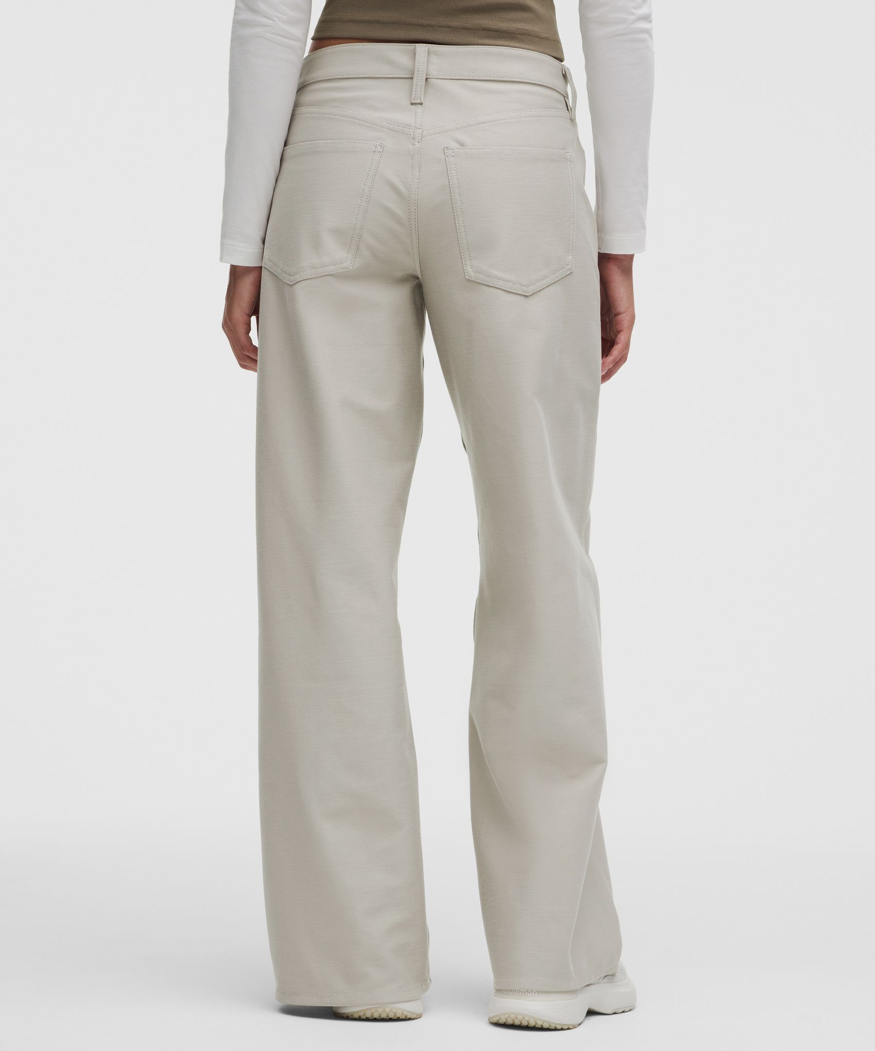 Pantalon EasyFive taille basse large classique *Standard