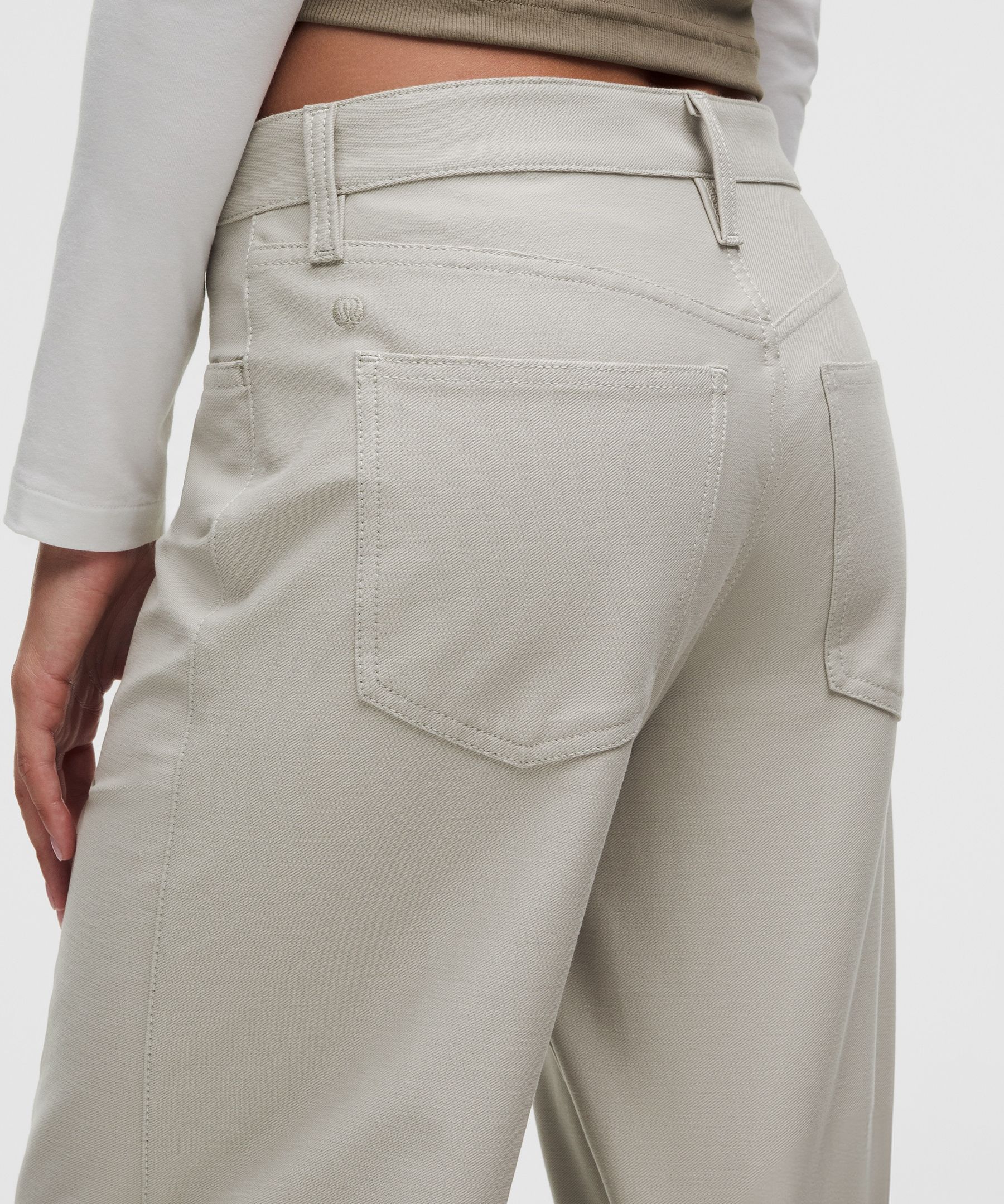 Pantalon EasyFive taille basse large classique *Standard