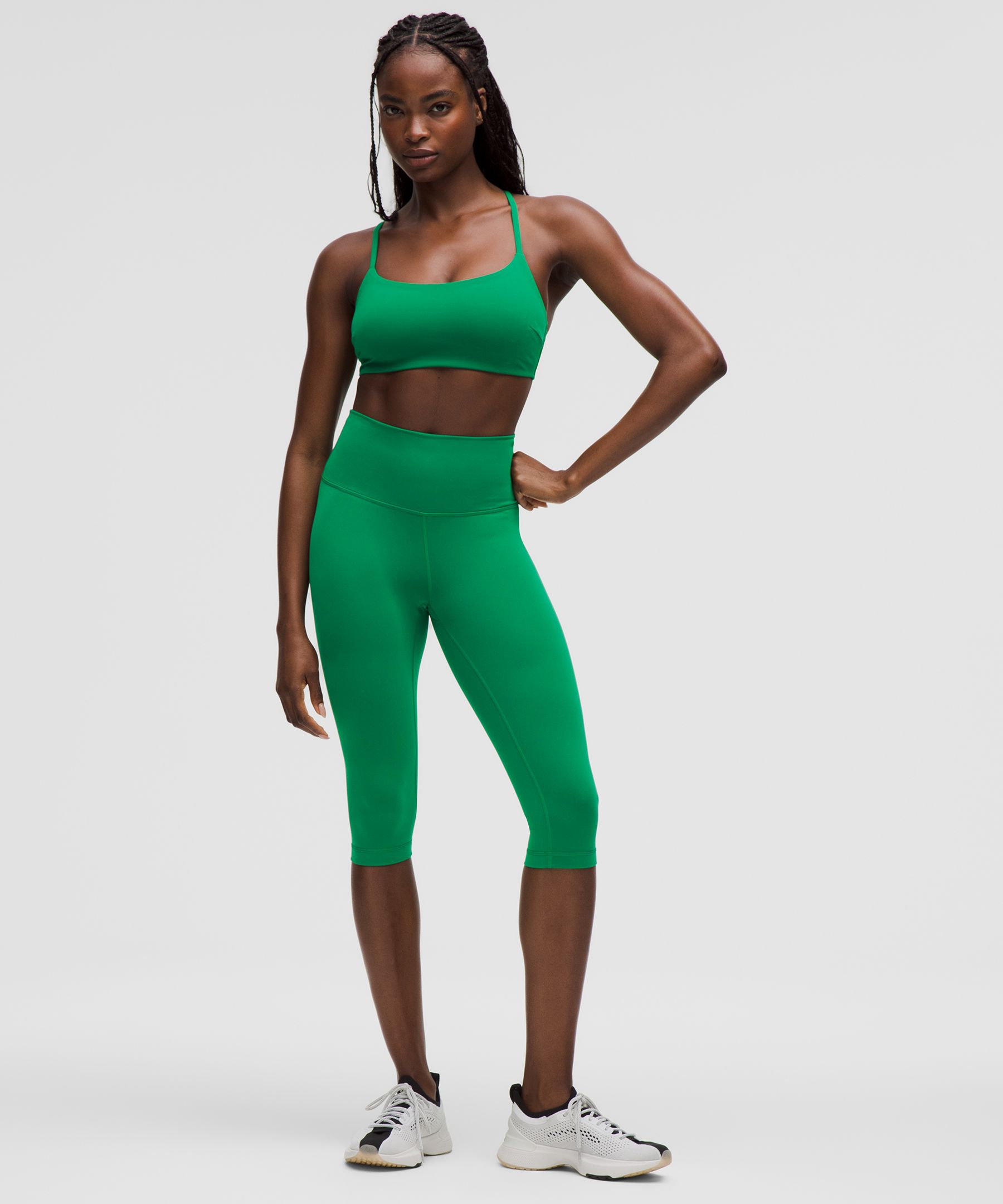 Wunder Train High-Rise Crop 15" | Women's Leggings/Tights