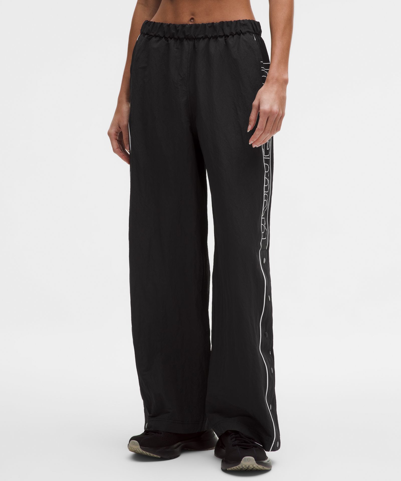 Lululemon Crinkle Nylon Mid-Rise Track Pant *Wordmark — фото 2