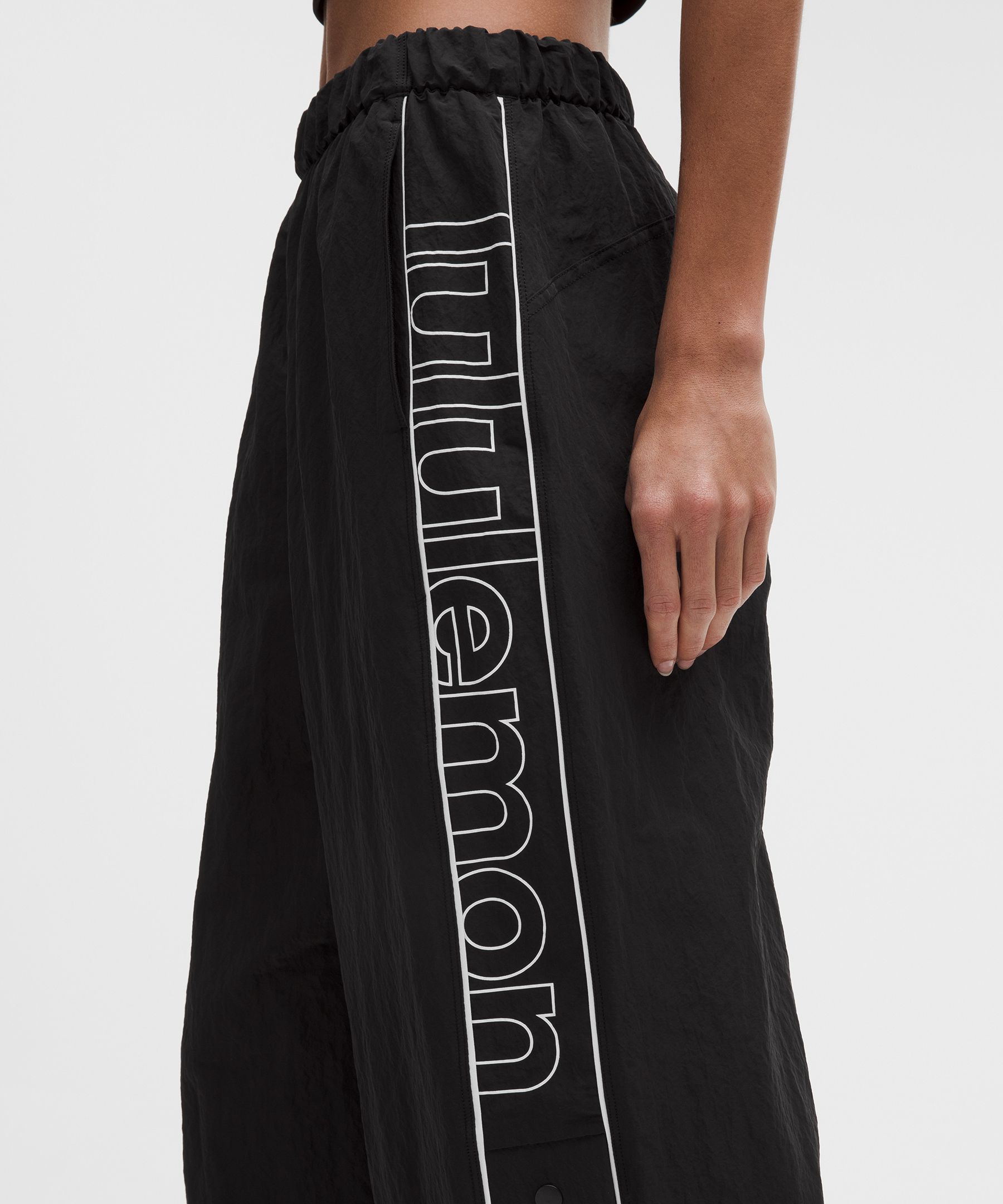 Crinkle Nylon Mid-Rise Track Pant *Wordmark | Lululemon FR