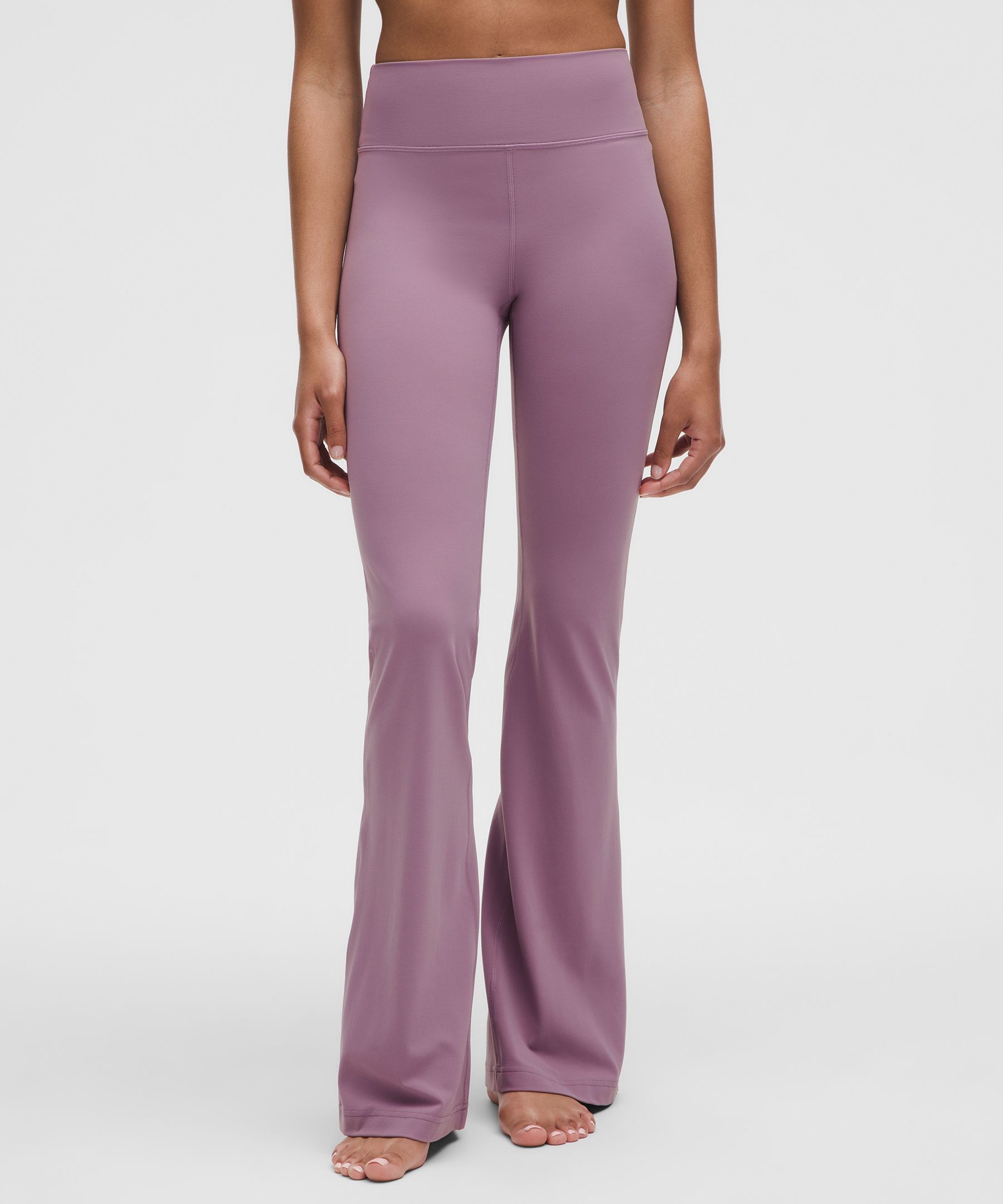 Groove High-Rise Nulu Flared Pant Short - Purple