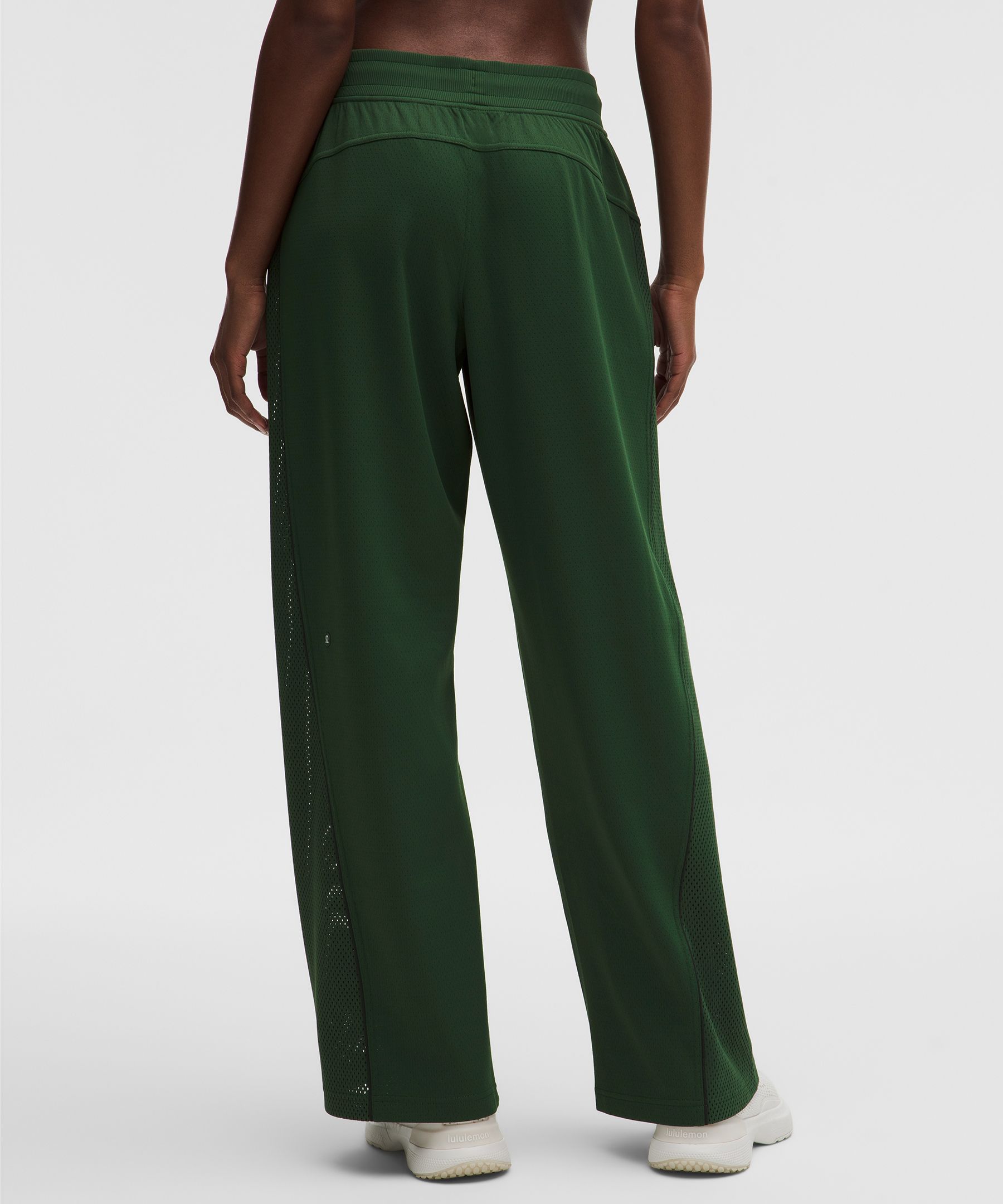 Engineered Knit Mesh Tennis Track Pant