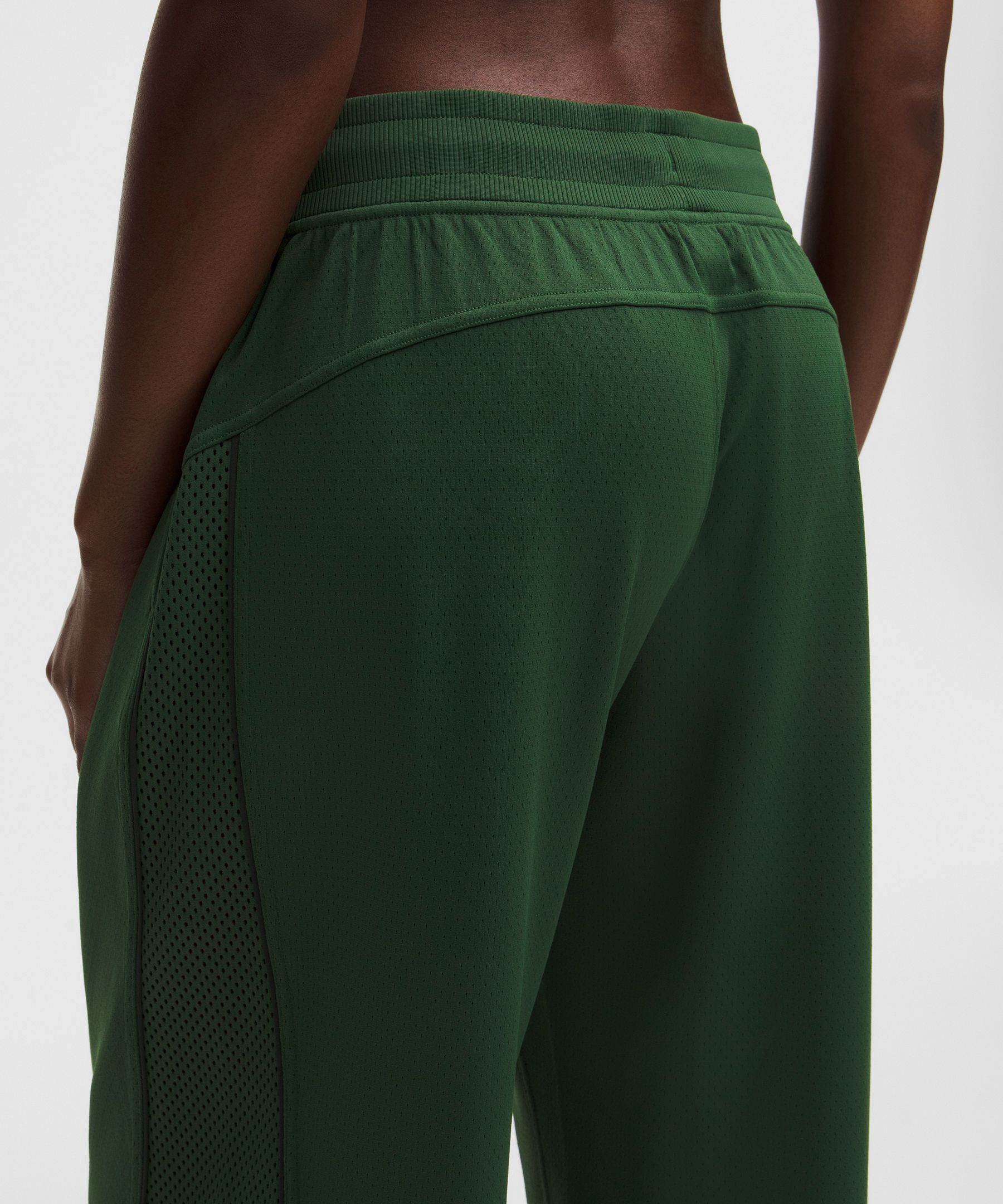 Engineered Knit Mesh Tennis Track Pant