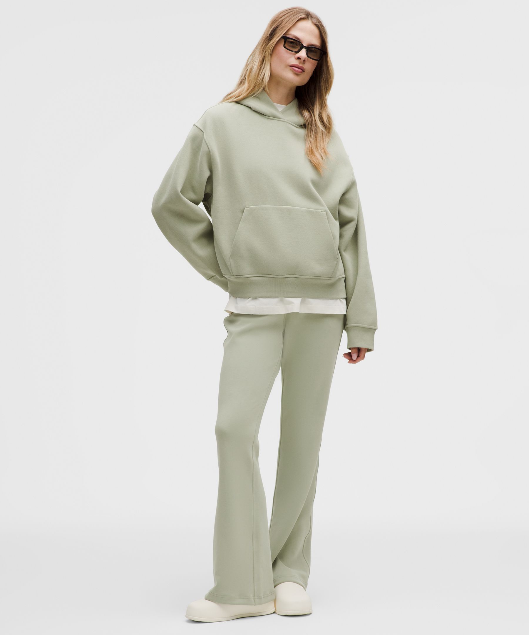 Brushed Softstreme Mid-Rise Flared Pant 