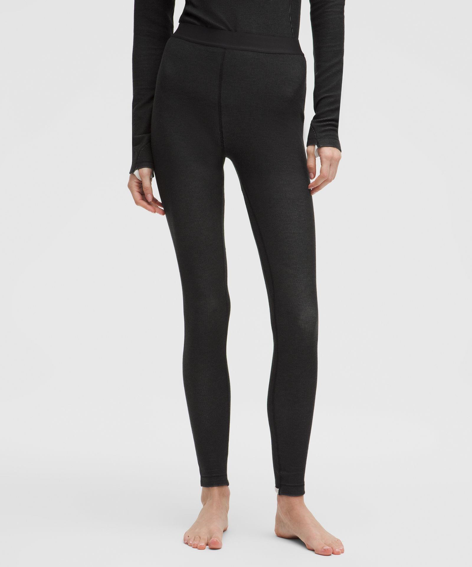 Женские леггинсы Lululemon Waffle-Knit High-Rise Base Layer, 28 — фото 2