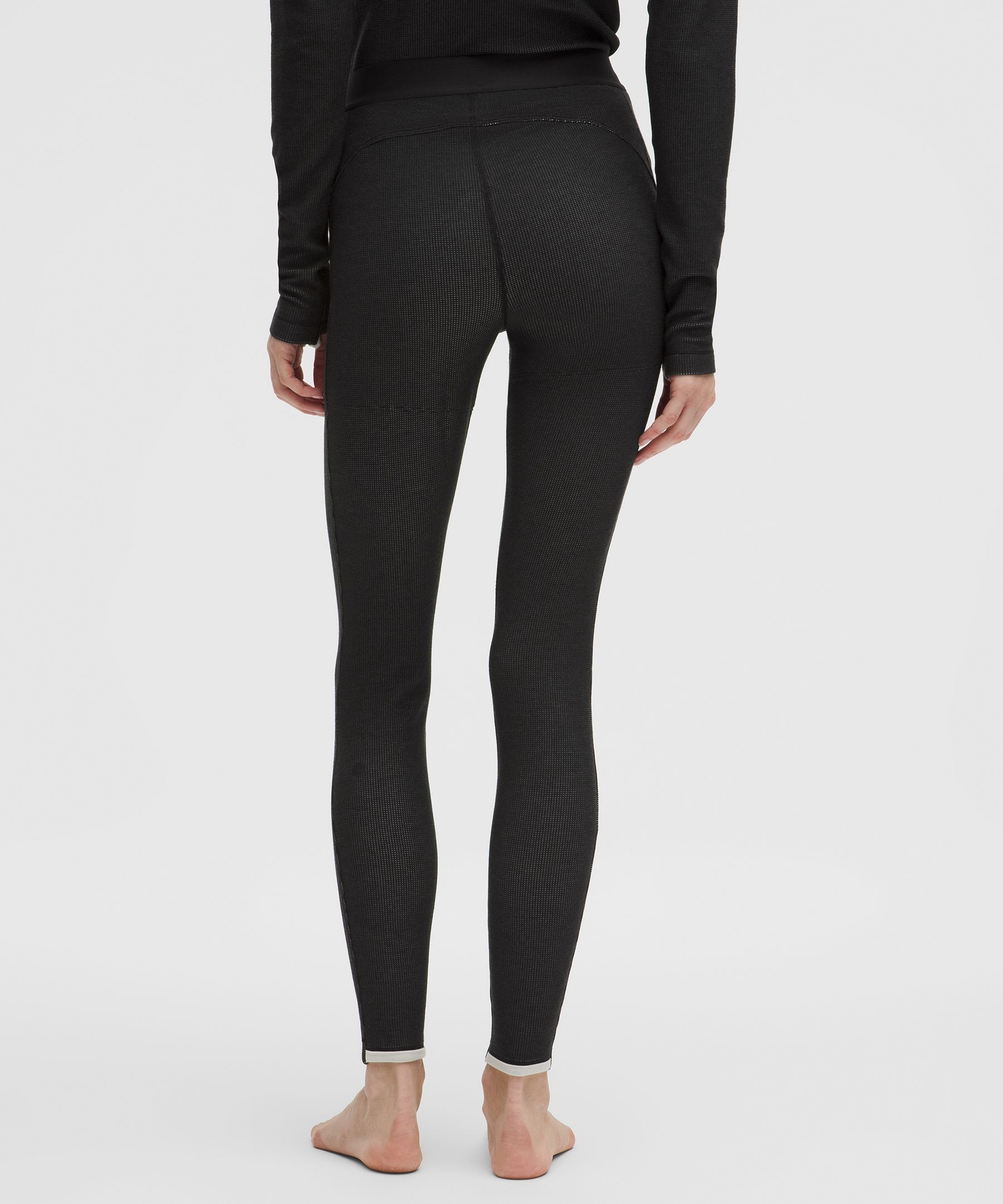 Lululemon Waffle-knit High-rise Base Layer Tight 28"