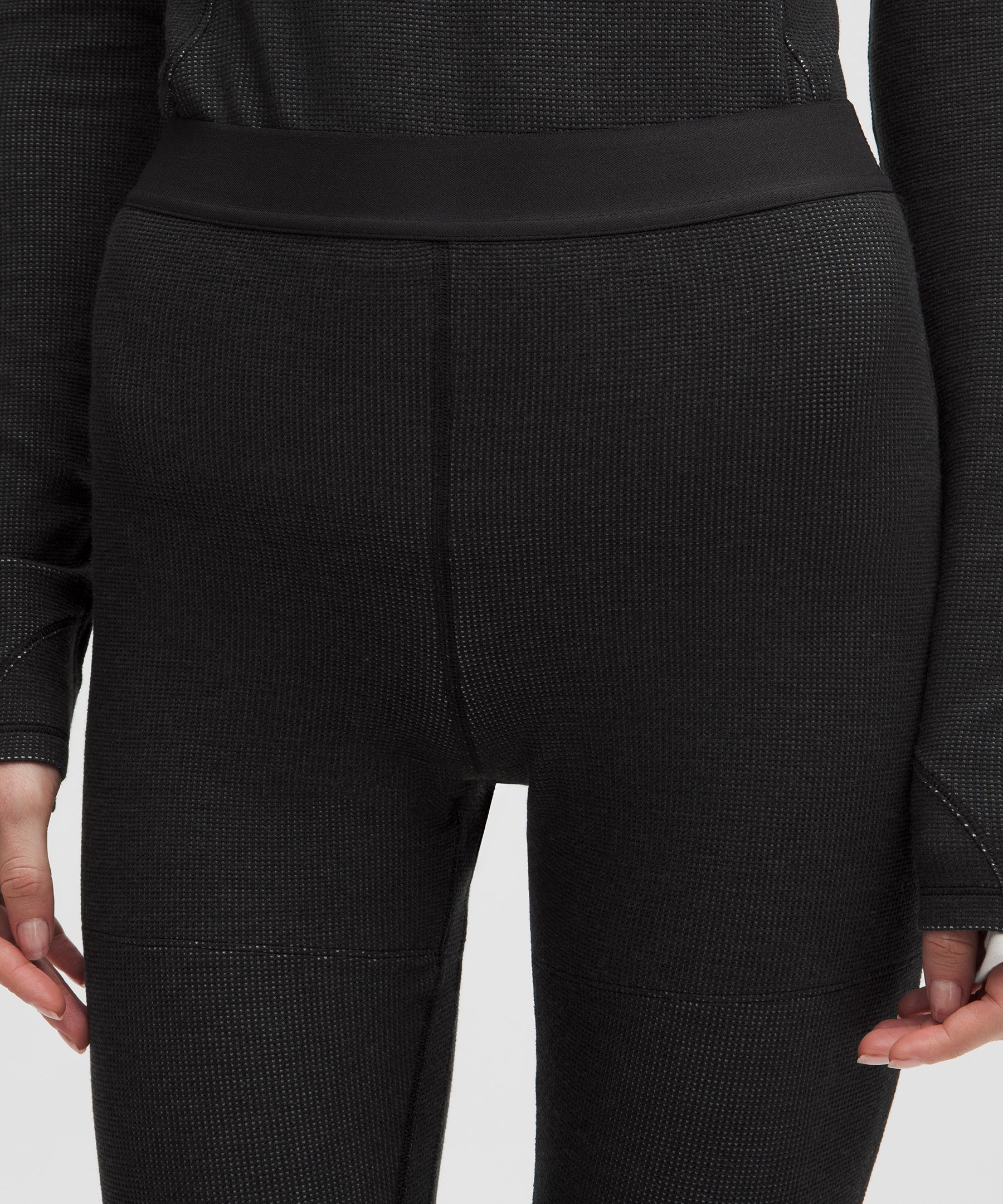 Lululemon Waffle-knit High-rise Base Layer Tight 28"